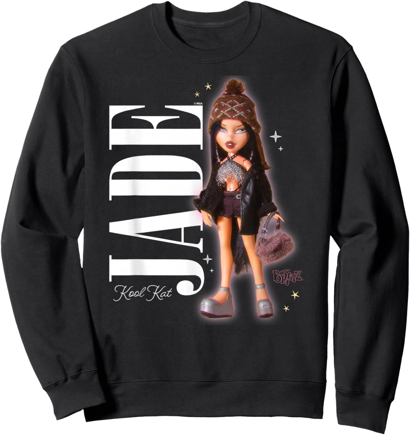 Bratz - Jade Kool Kat Sweatshirt - Sweatshirt | Black