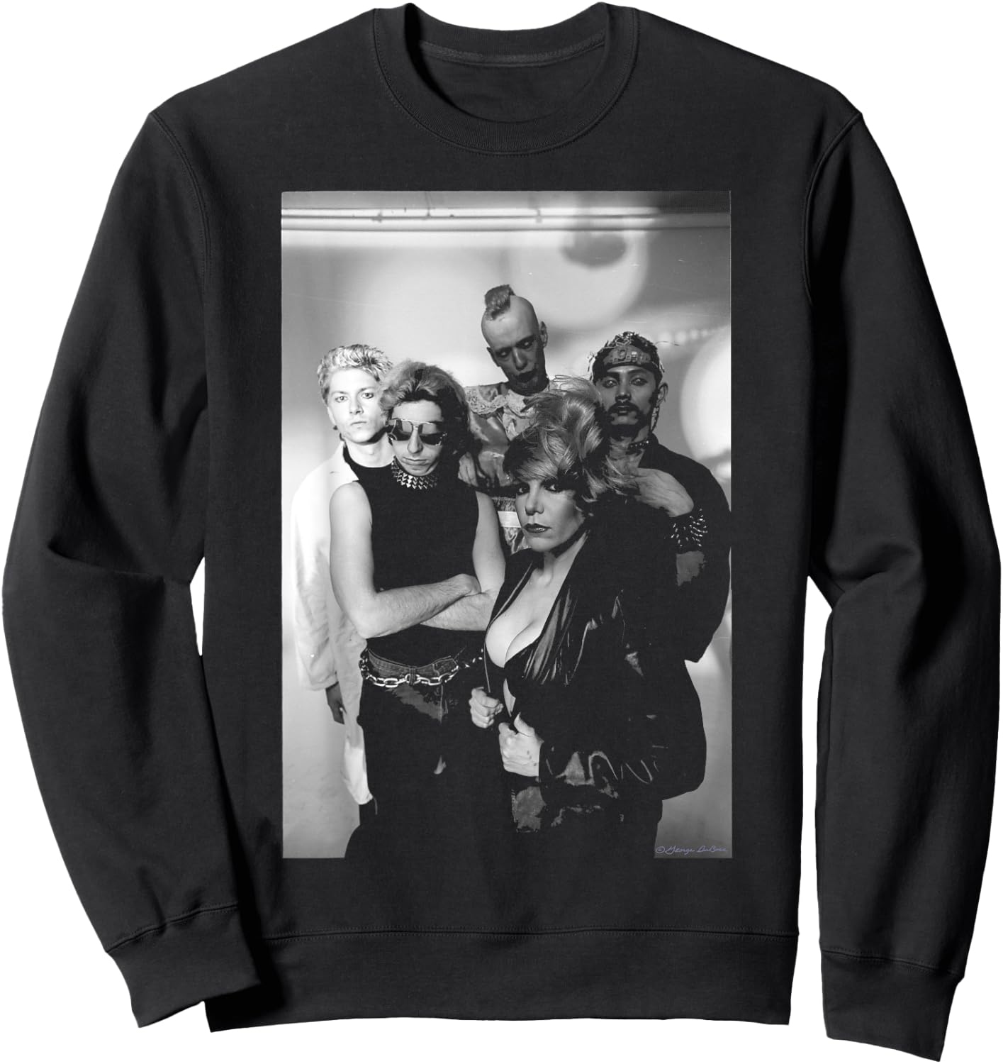 The Plasmatics Hardcore Punk Band By George DuBose Sweatshirt - Sweatshirt | Black
