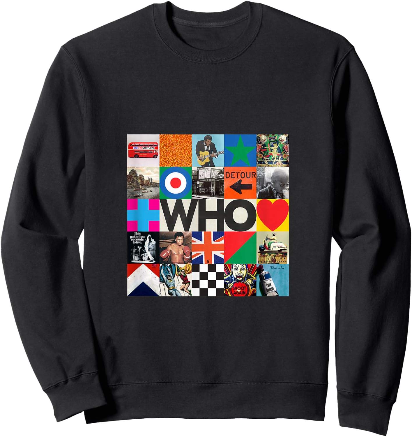 The Who Official 2019 Who Album Cover Sweatshirt - Sweatshirt | Black