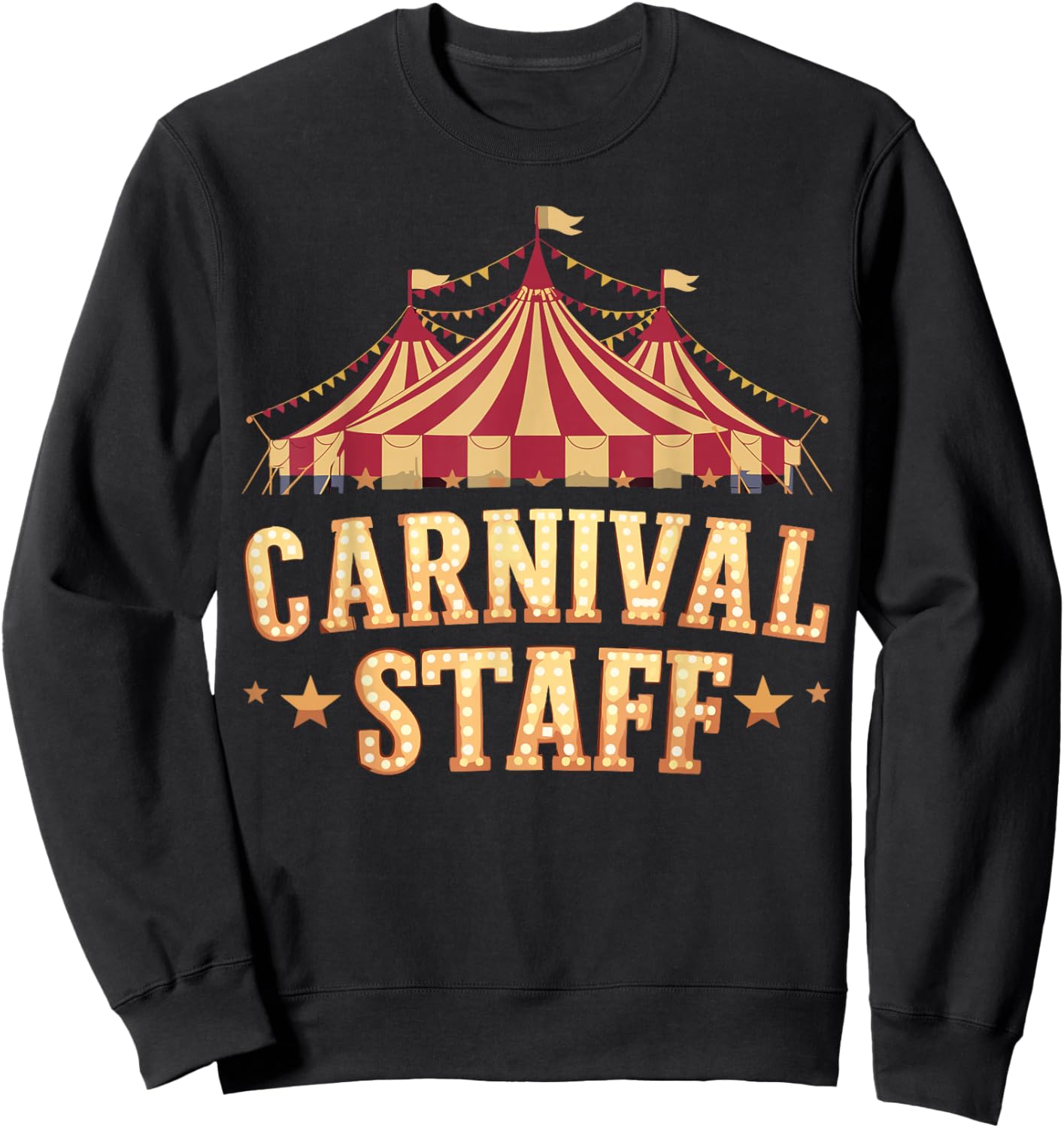 Circus Matching Carnival Staff Sweatshirt - Sweatshirt | Black