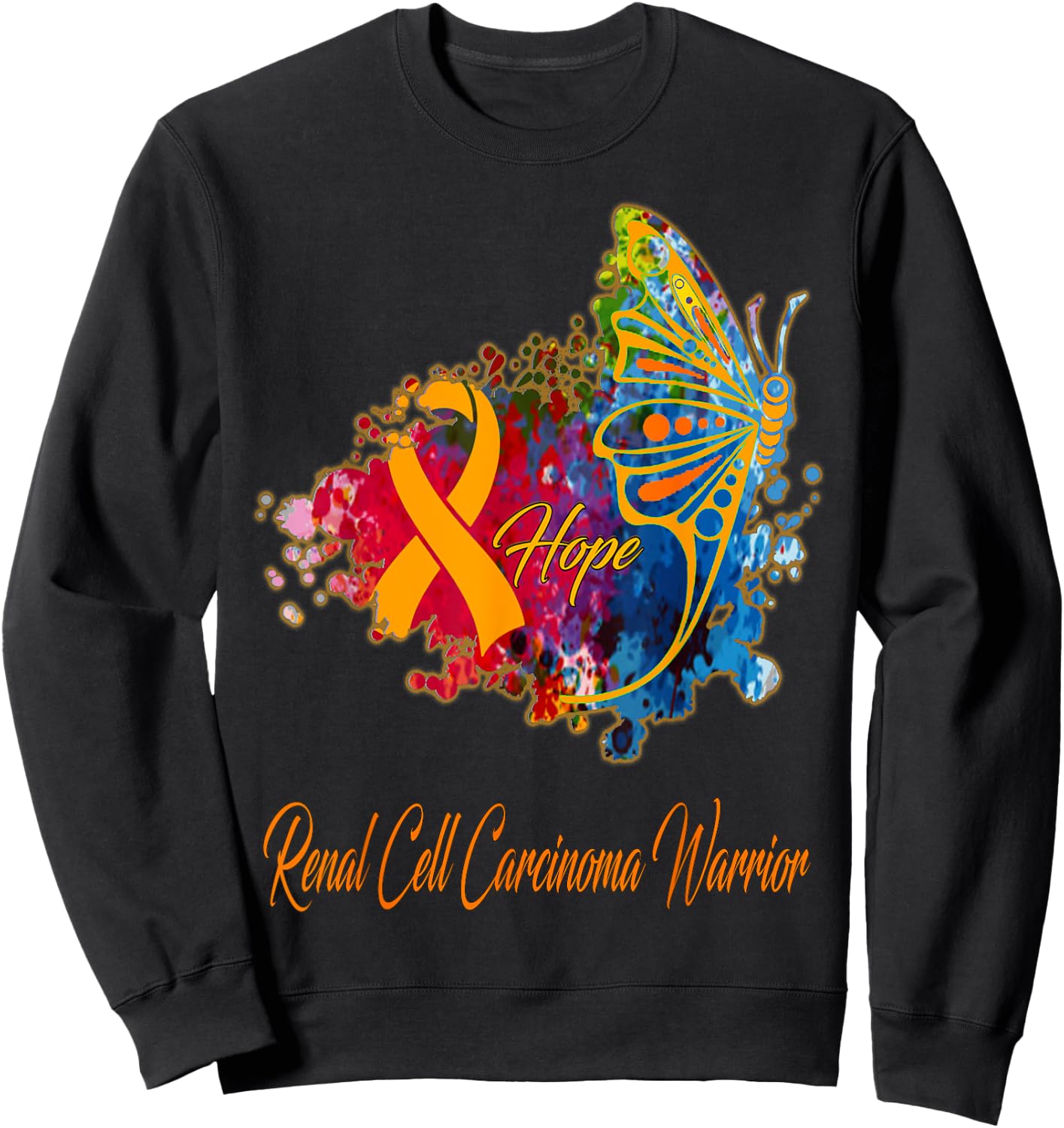 Renal Cell Carcinoma Awareness Sweatshirt - Sweatshirt | Black