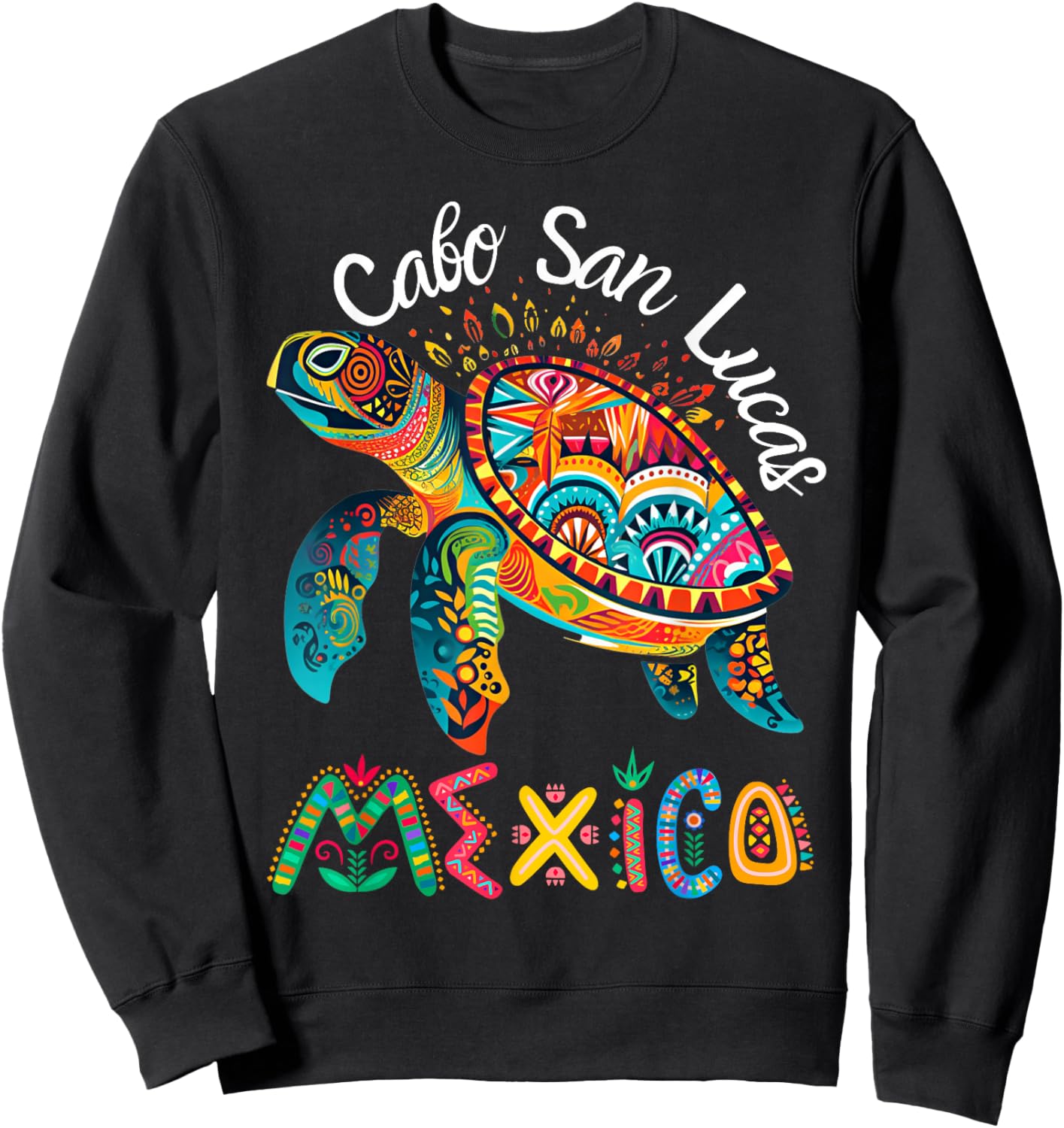 Cabo San Lucas Los Cabos Souvenir Cabo Sweatshirt - Sweatshirt | Black