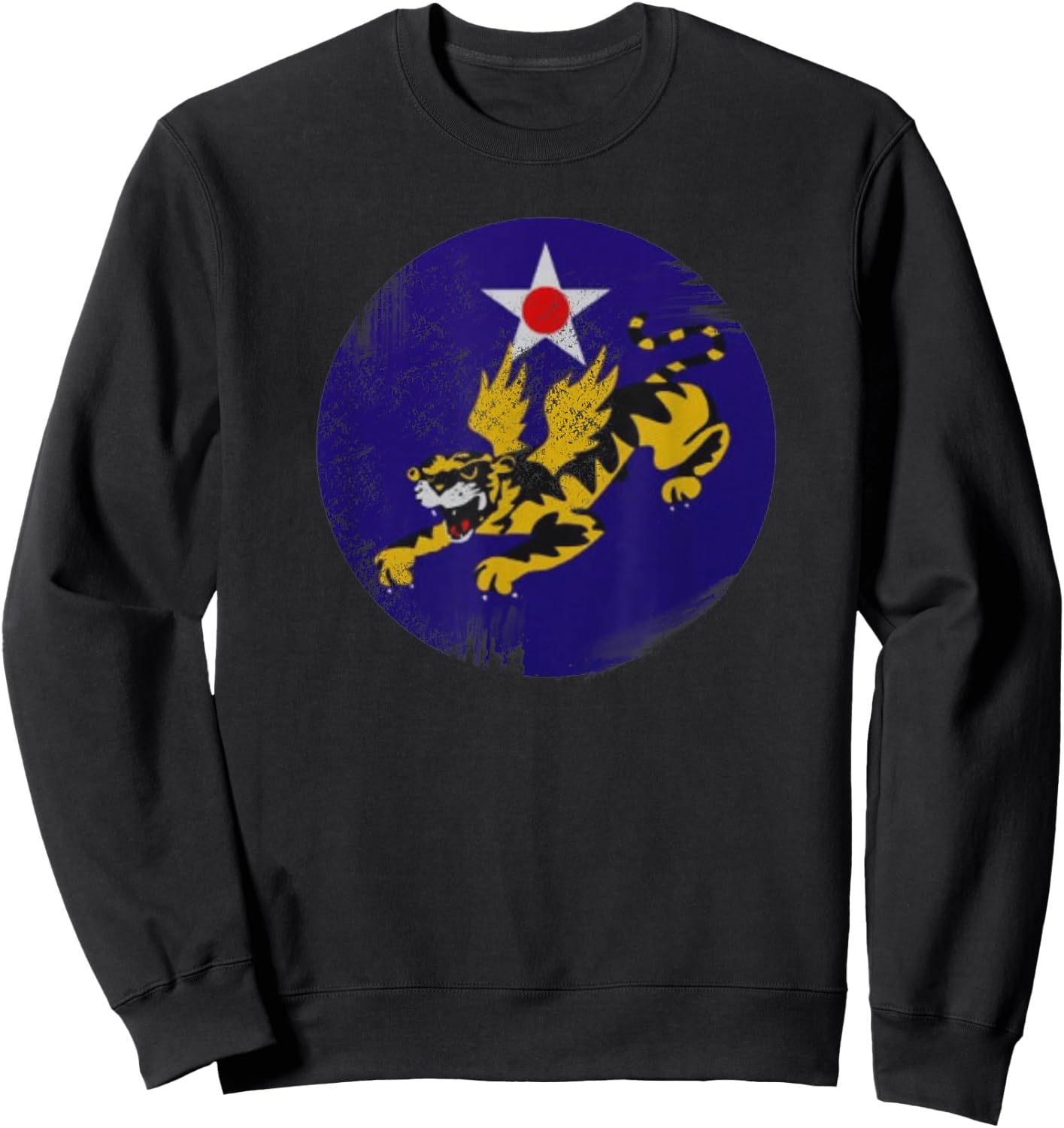 Flying Tigers 14th Space Command Vandenberg Sweatshirt - Sweatshirt | Black
