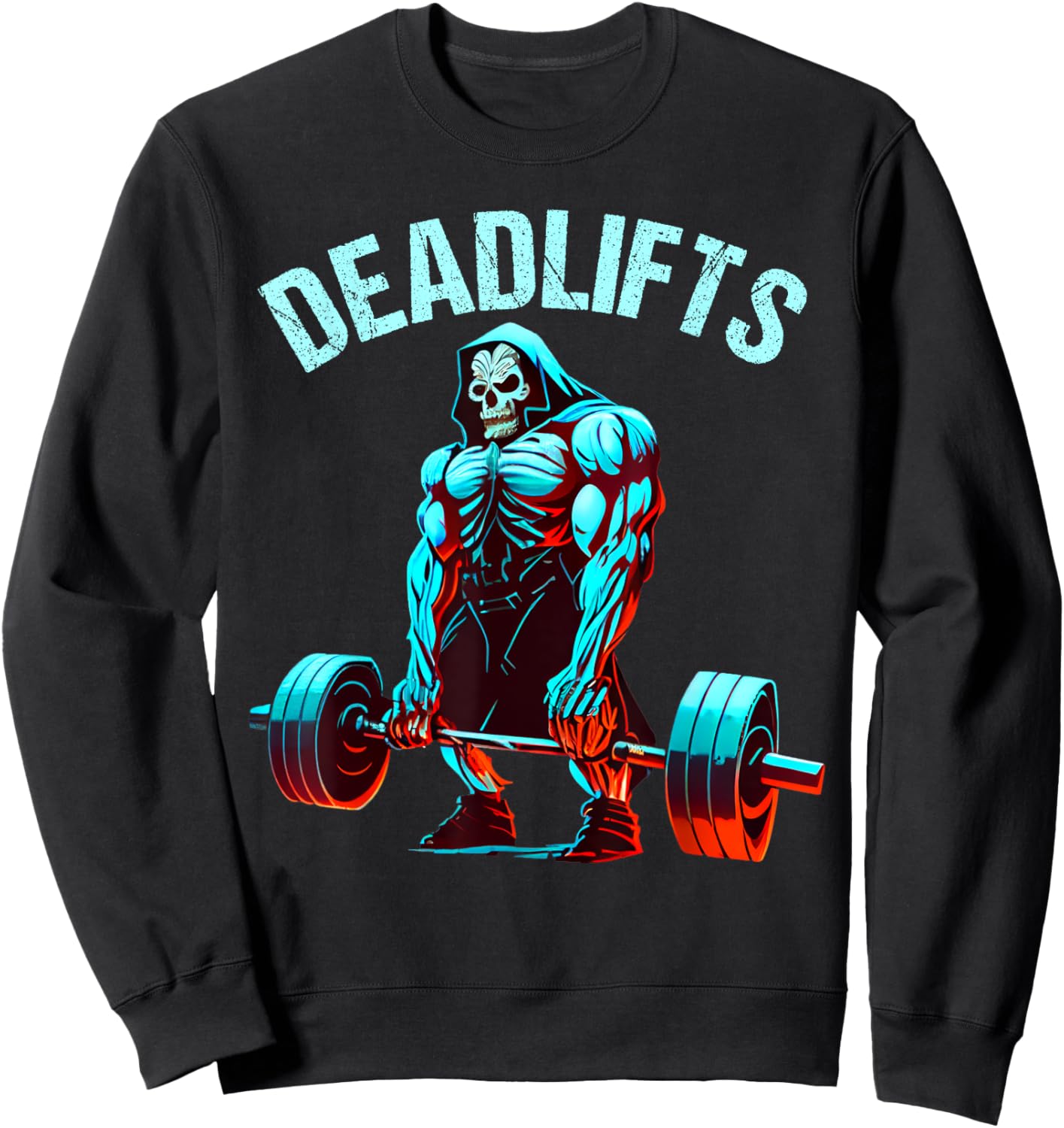 Deadlifts Gym Fitness Funny Workout Sweatshirt - Sweatshirt | Black