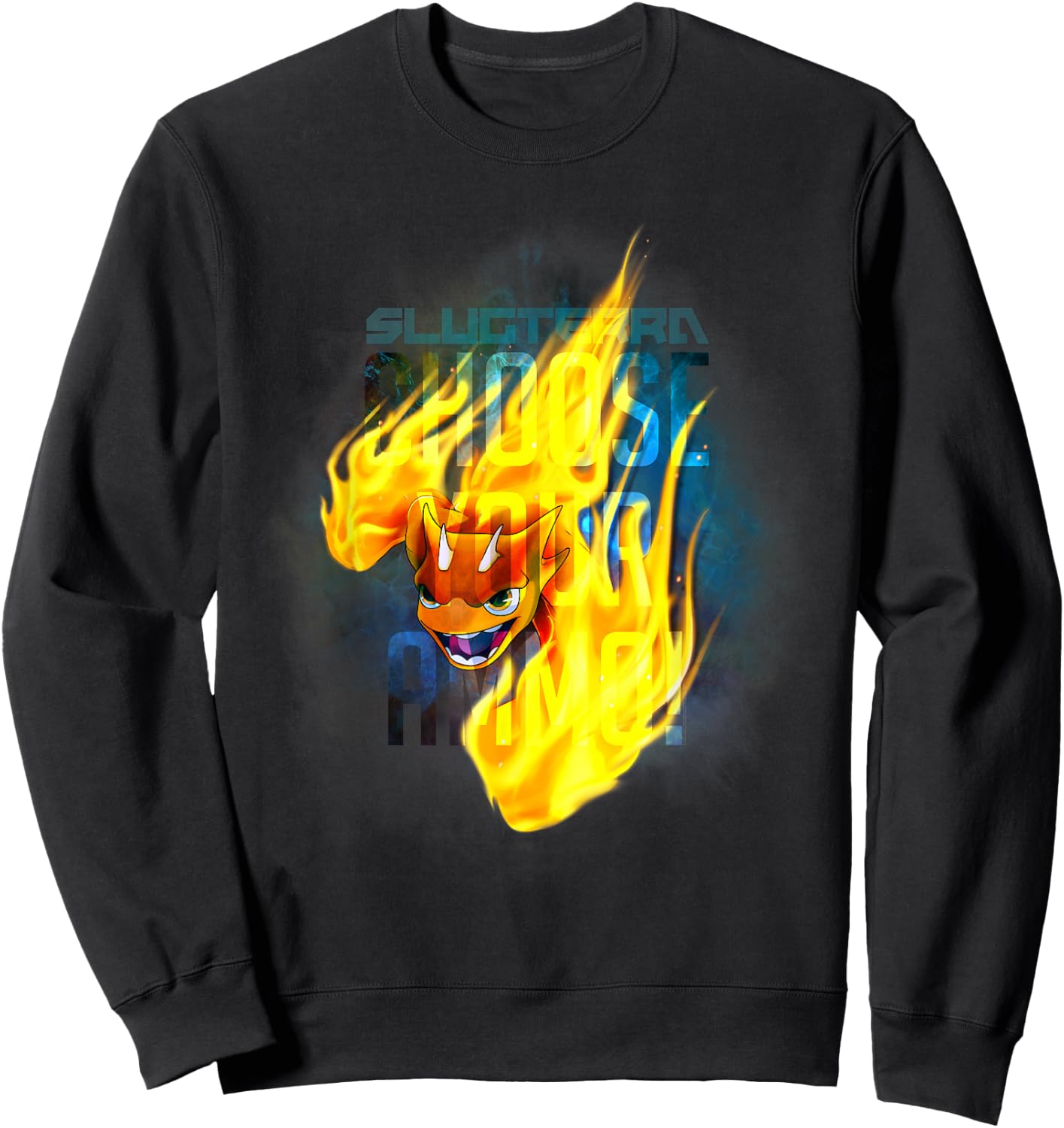 Slugterra - Choose Your Ammo - Burpy Sweatshirt - Sweatshirt | Black