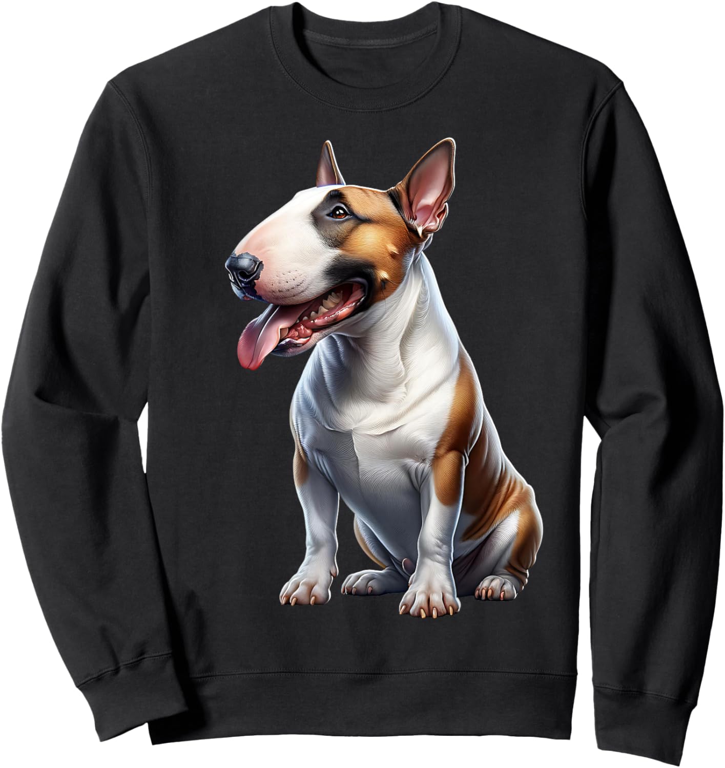 Bull Terrier Design Bullterrier Sweatshirt - Sweatshirt | Black