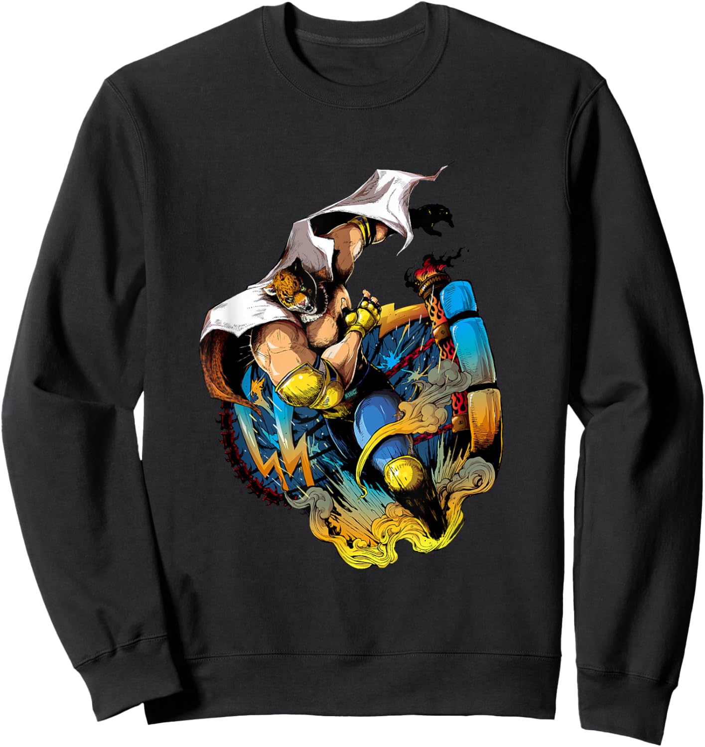 TEKKEN7 King 002 Sweatshirt - Sweatshirt | Black