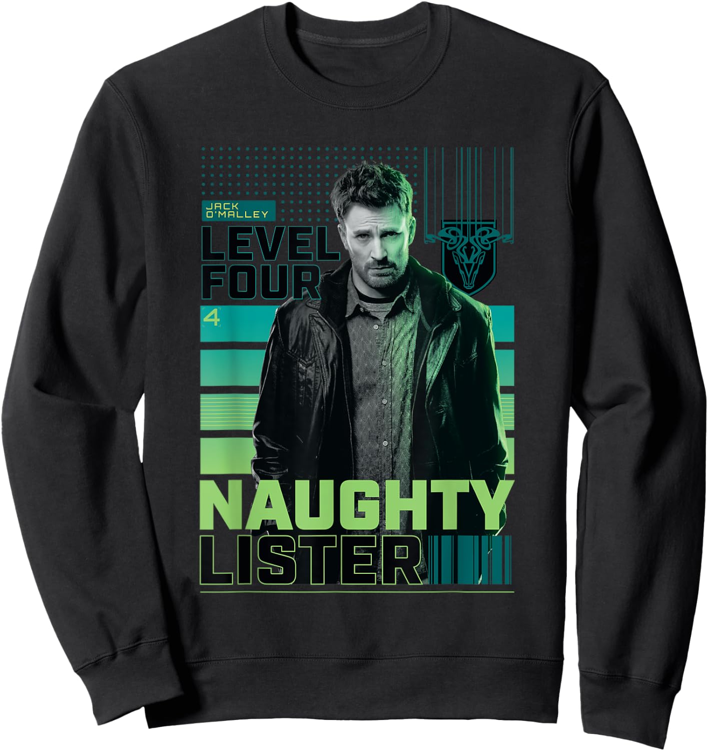 Red One - Naughty Lister Sweatshirt - Sweatshirt | Black