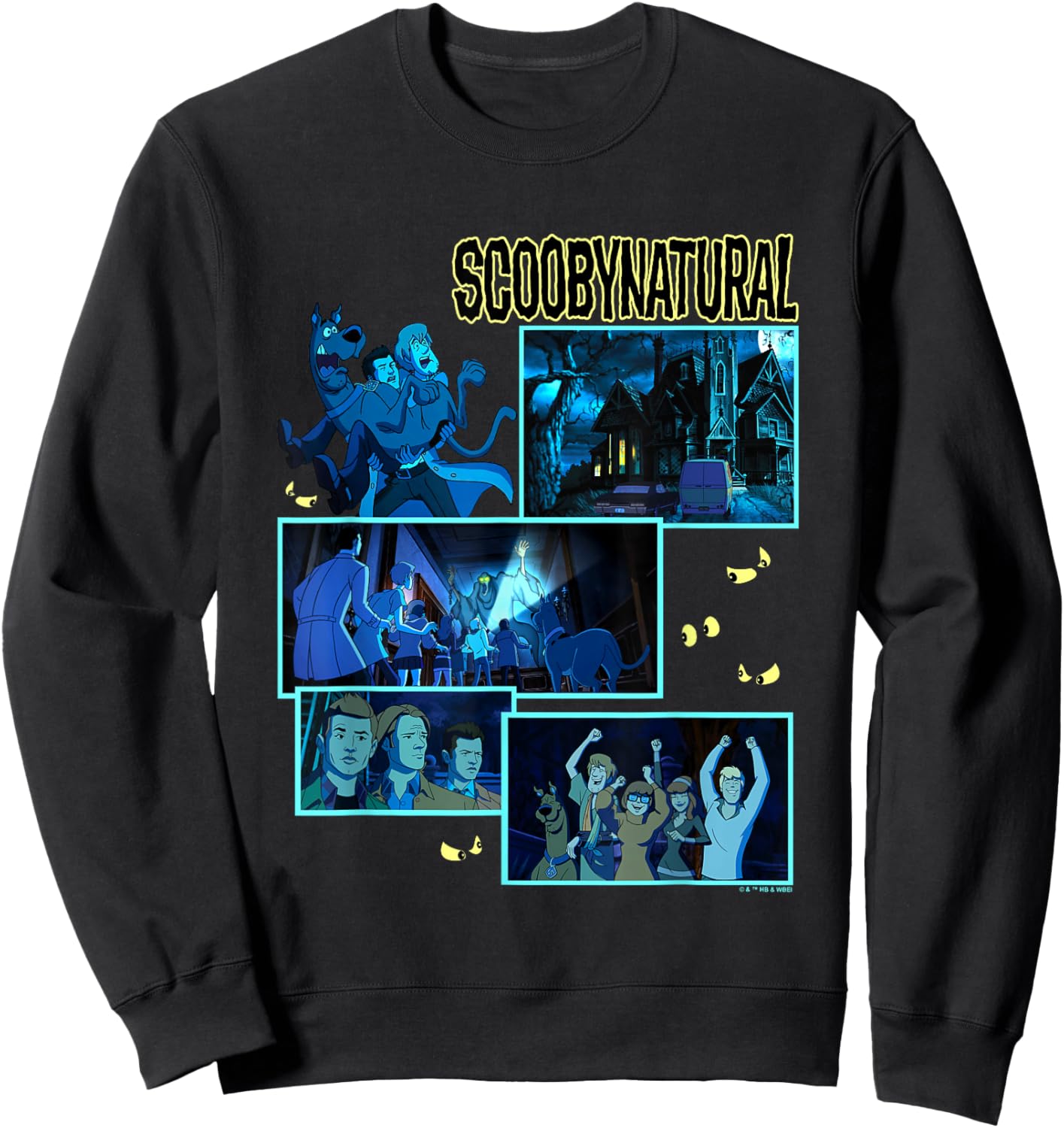 Scooby-Doo Scoobynitual Haunted House Sweatshirt - Sweatshirt | Black