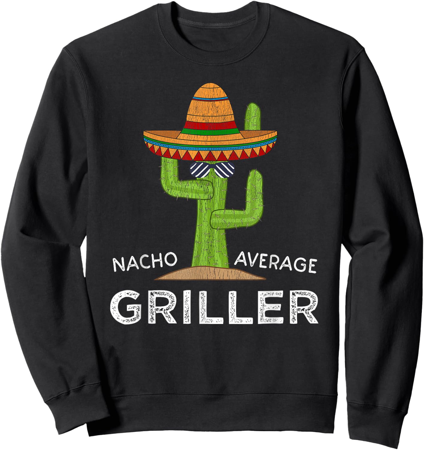 Fun BBQ Grill Lover Humor | Griller Saying Funny Grilling Sweatshirt - Sweatshirt | Black