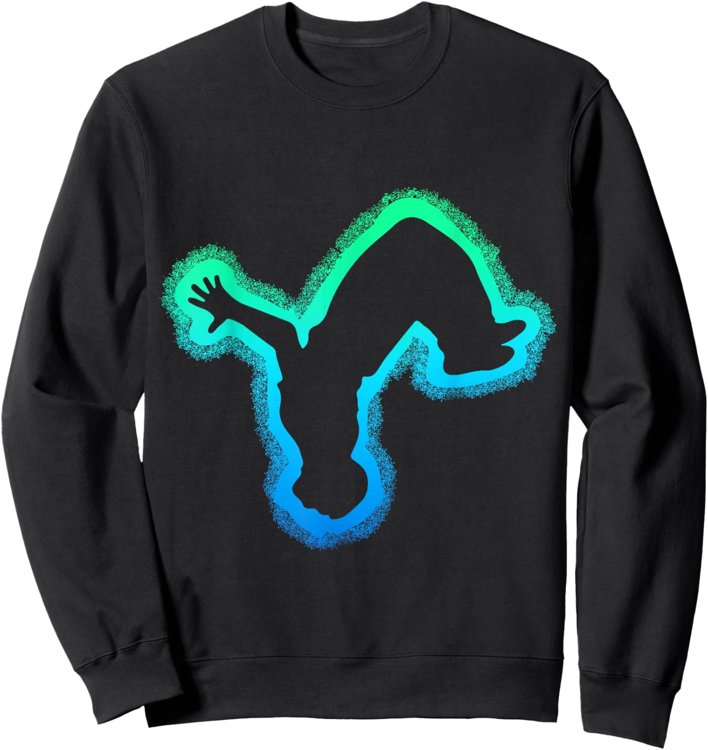 Parkour Boys Kids Traceur Men Sweatshirt - Sweatshirt | Black