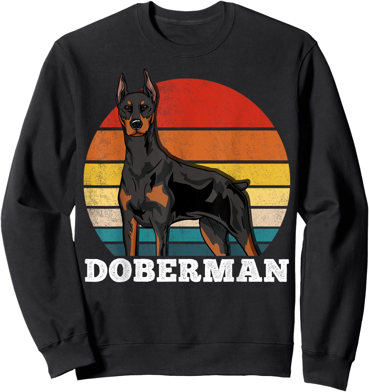 Doberman Sweatshirt - Sweatshirt | Black