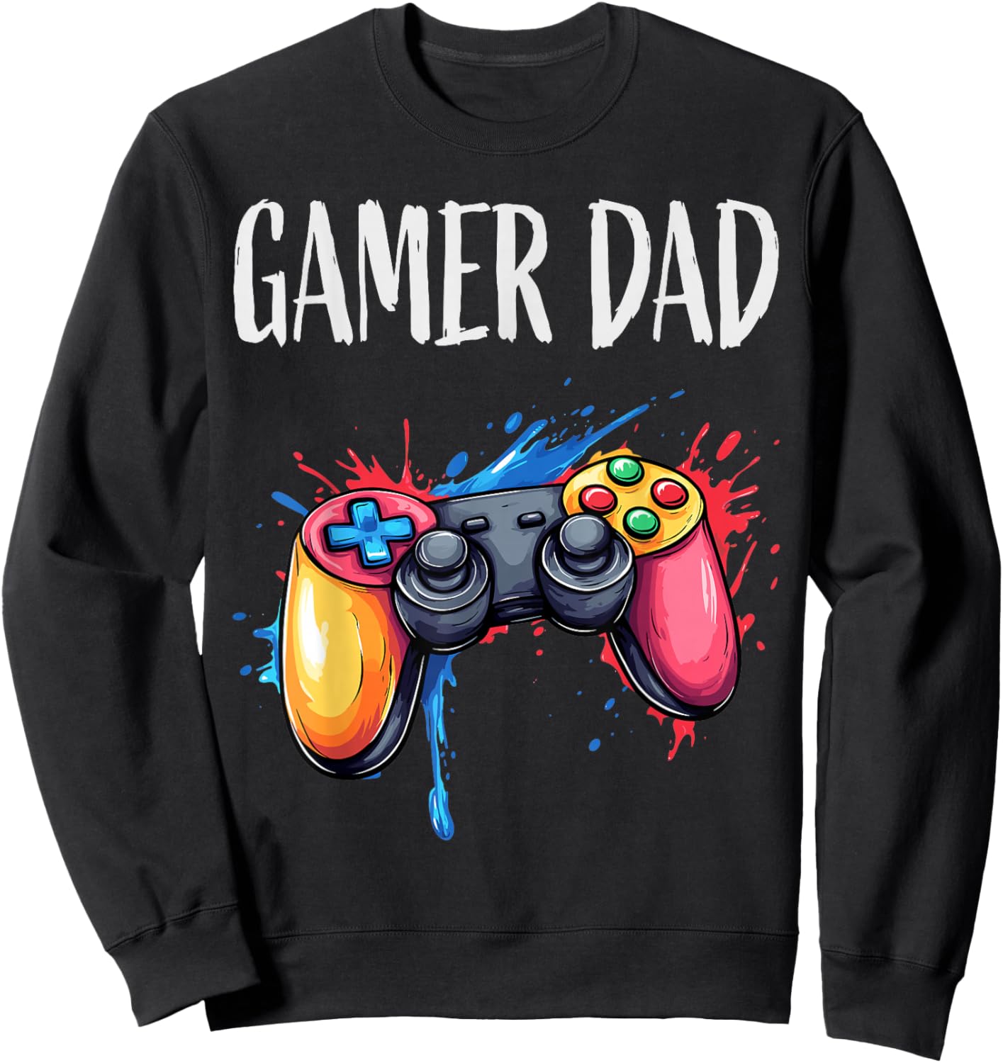 Gamer Dad Sweatshirt - Sweatshirt | Black