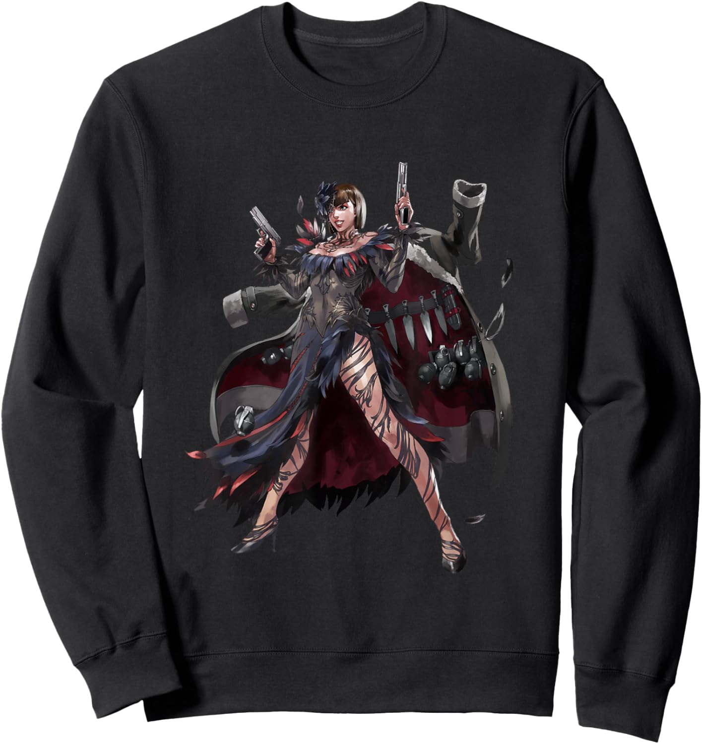 Bandai Namco Entertainment Inc. TEKKEN7 ANNA WILLIAMS 003 , Small, Black Sweatshirt - Sweatshirt | Black