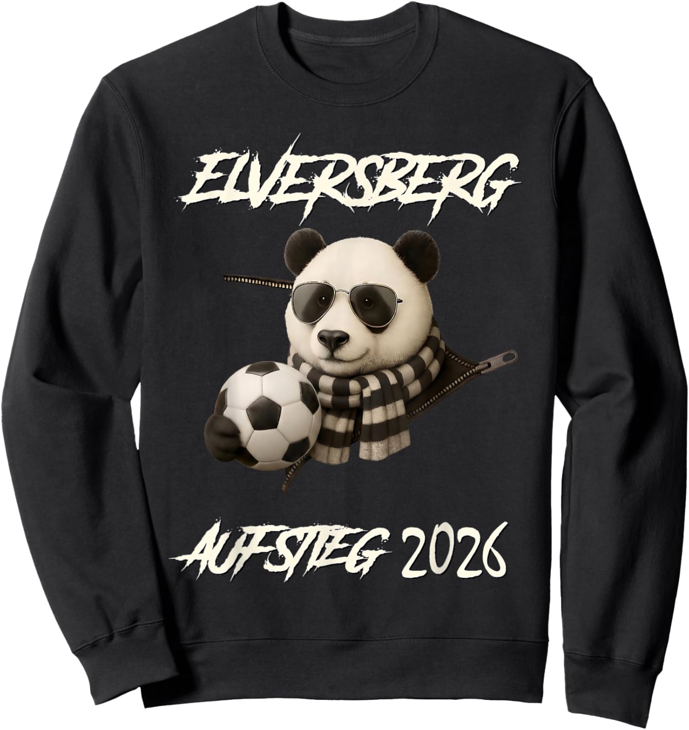 Fußball Elversberg Aufstieg 2026, Aufstiegsfeier Sweatshirt - Sweatshirt | Black