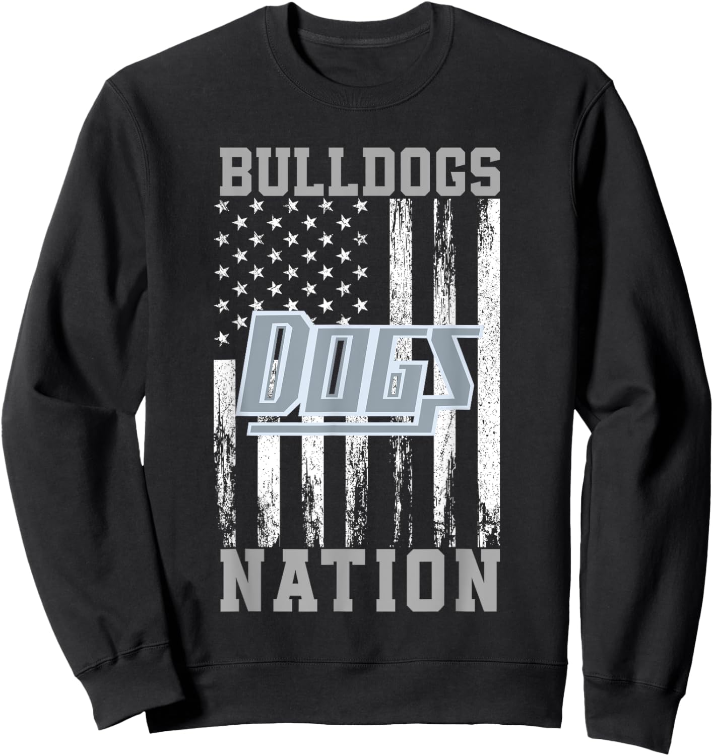 Edmond Memorial Bulldogs Logo Nation HS Sweatshirt - Sweatshirt | Black