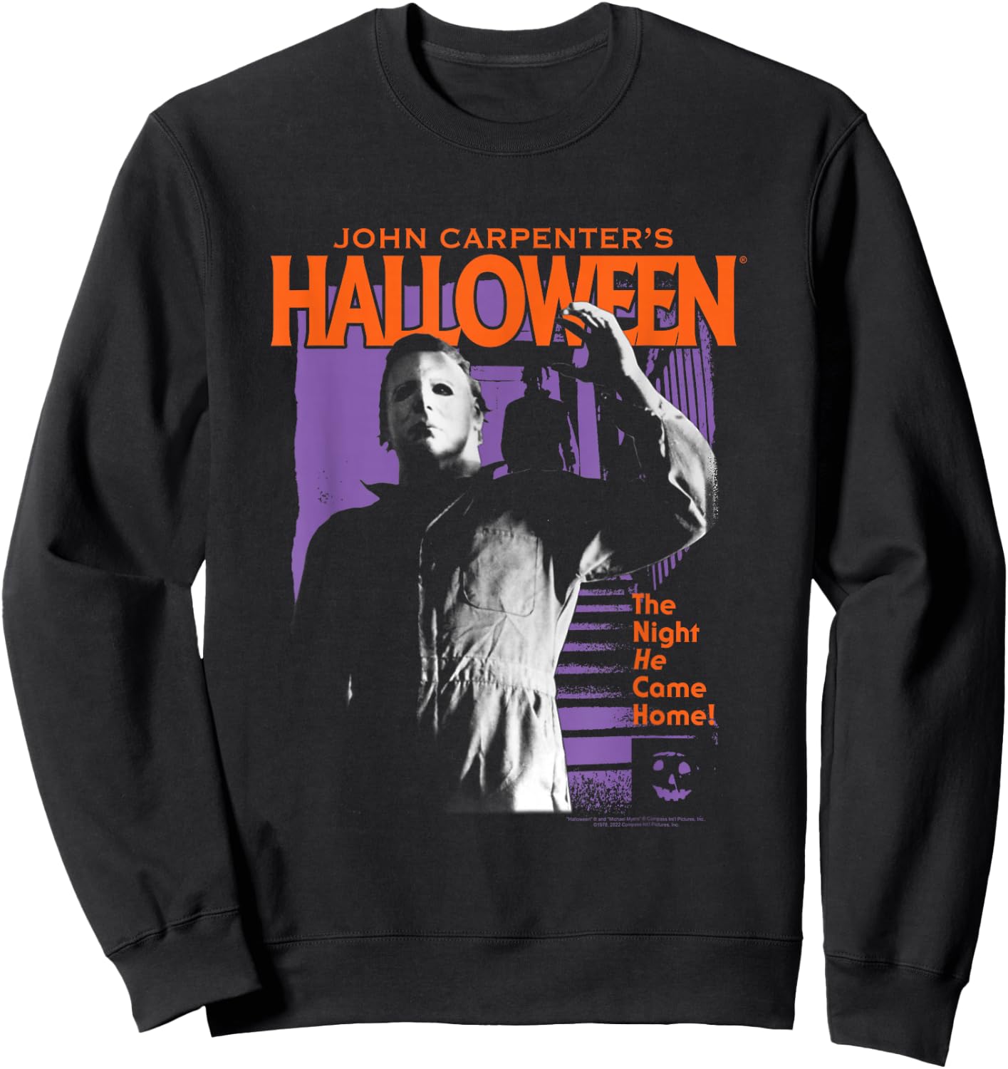 Halloween Michael Myers Pop Art Sweatshirt - Sweatshirt | Black