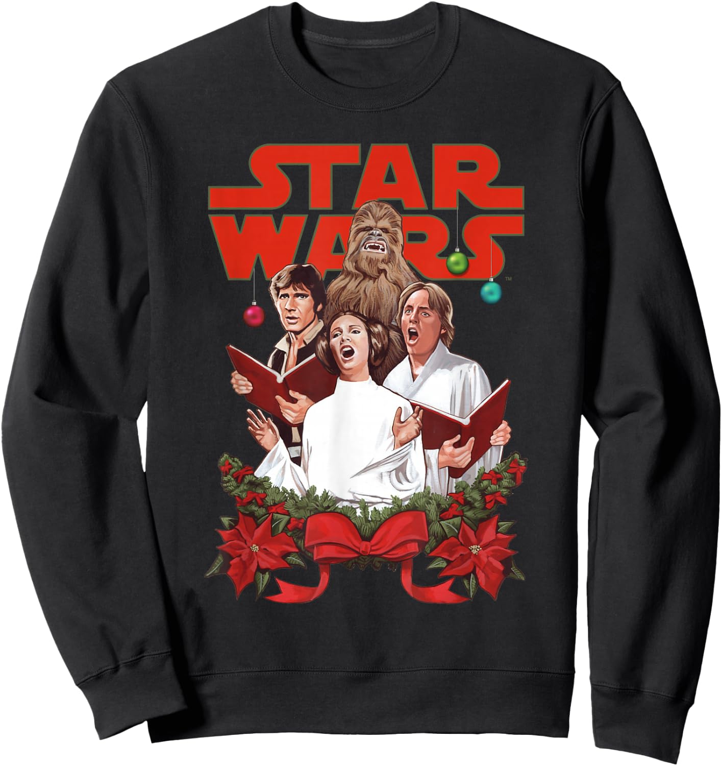 Star Wars Rebel Choir Funny Holiday Sweatshirt - Sweatshirt | Black