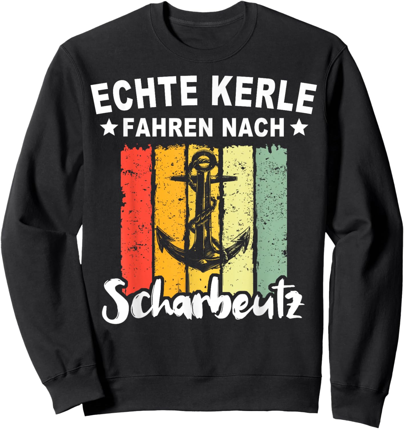 Scharbeutzer Ostseeurlaub Souvenir Scharbeutz Sweatshirt - Sweatshirt | Black
