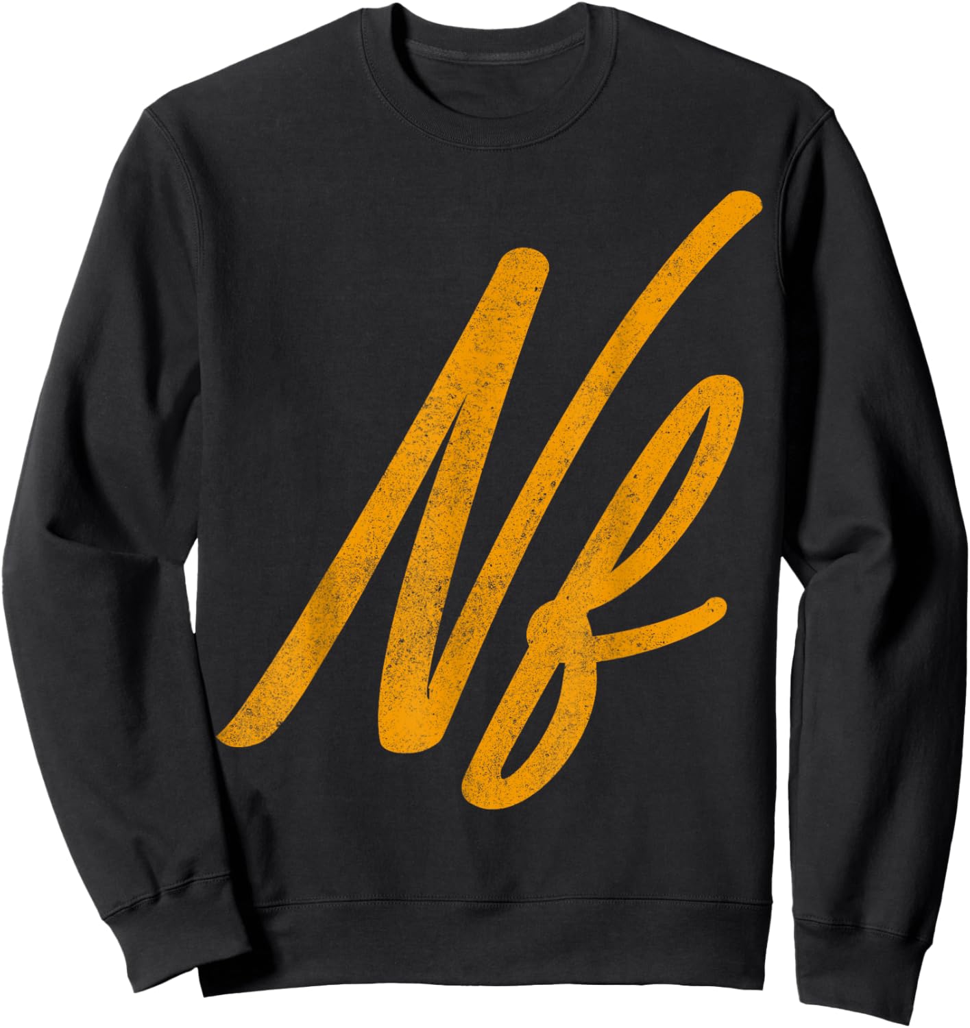 Nf Retro Vintage Sweatshirt - Sweatshirt | Black