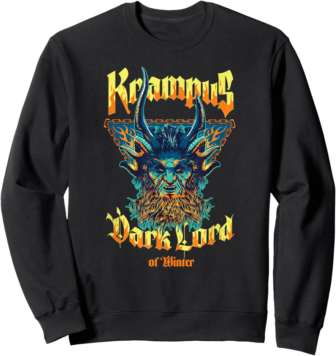 Red One - Krampus Dark Lord of Winter Sweatshirt - Sweatshirt | Black