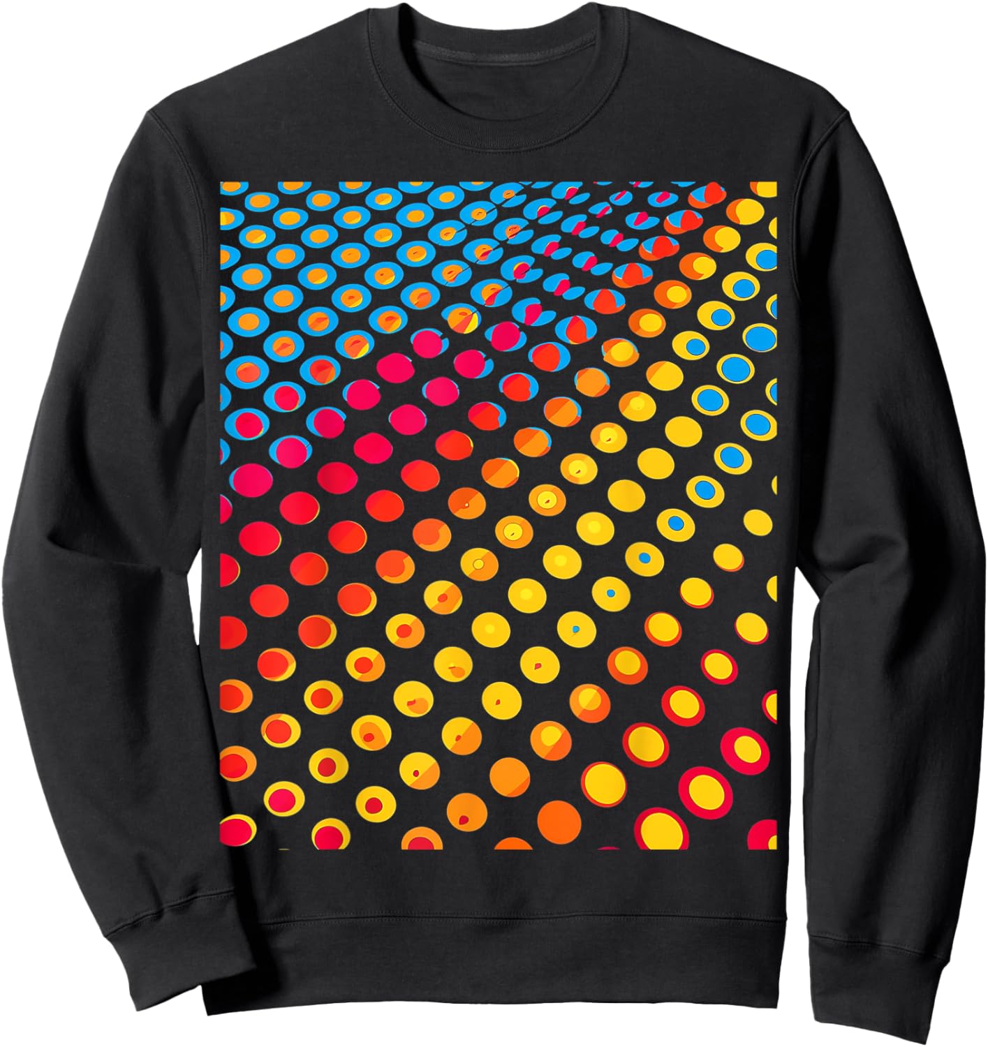 Abstract Pop Sweatshirt - Sweatshirt | Black
