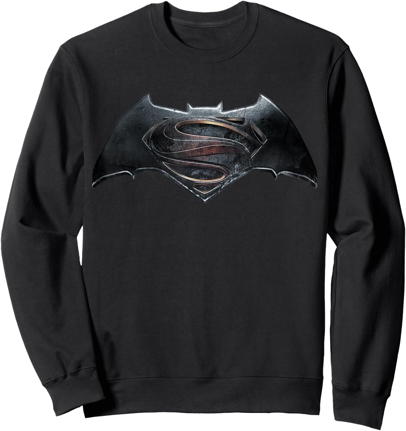 DC Batman V Superman Logo Standard Sweatshirt - Sweatshirt | Black