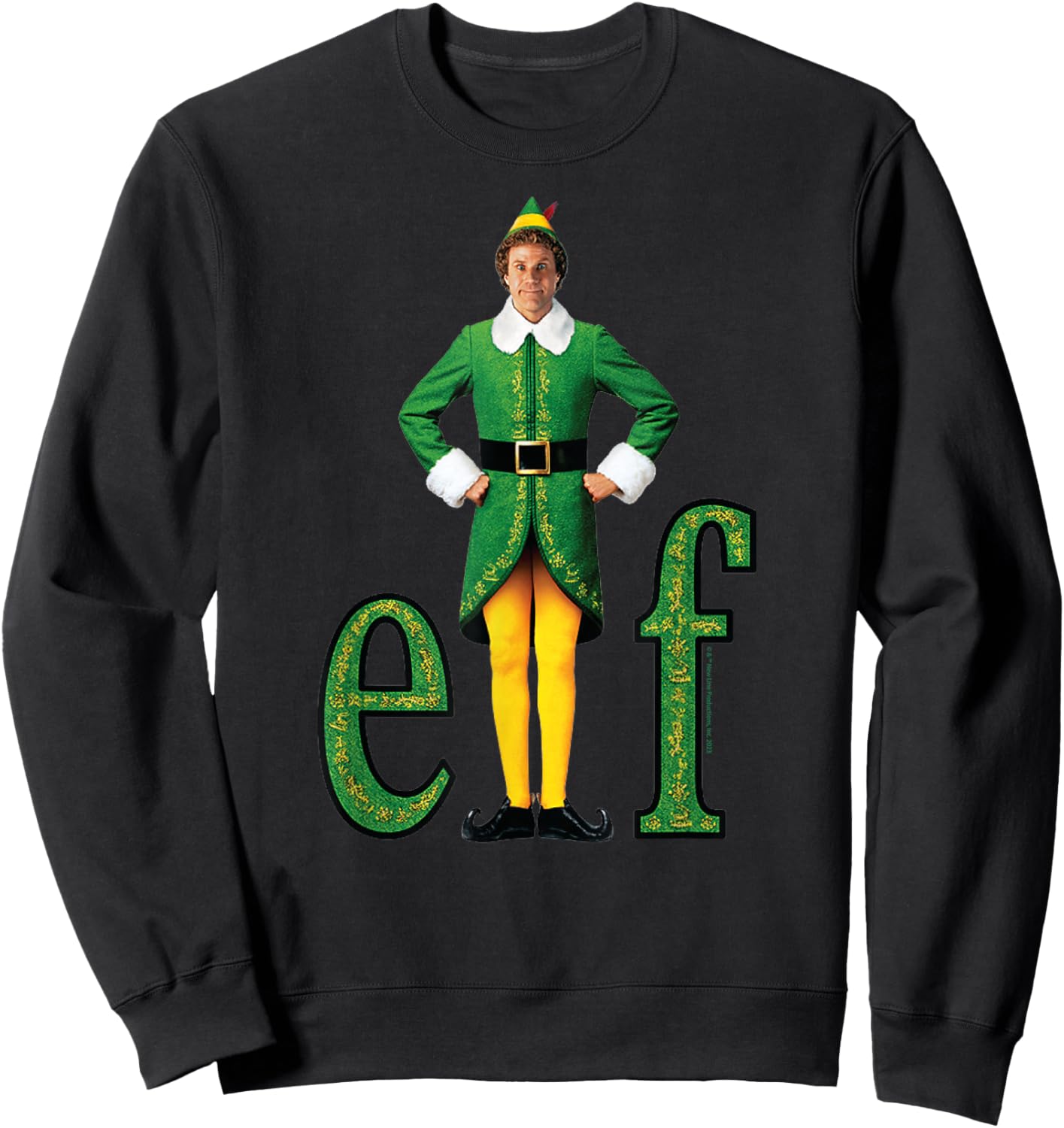 Elf - Buddy Sweatshirt - Sweatshirt | Black