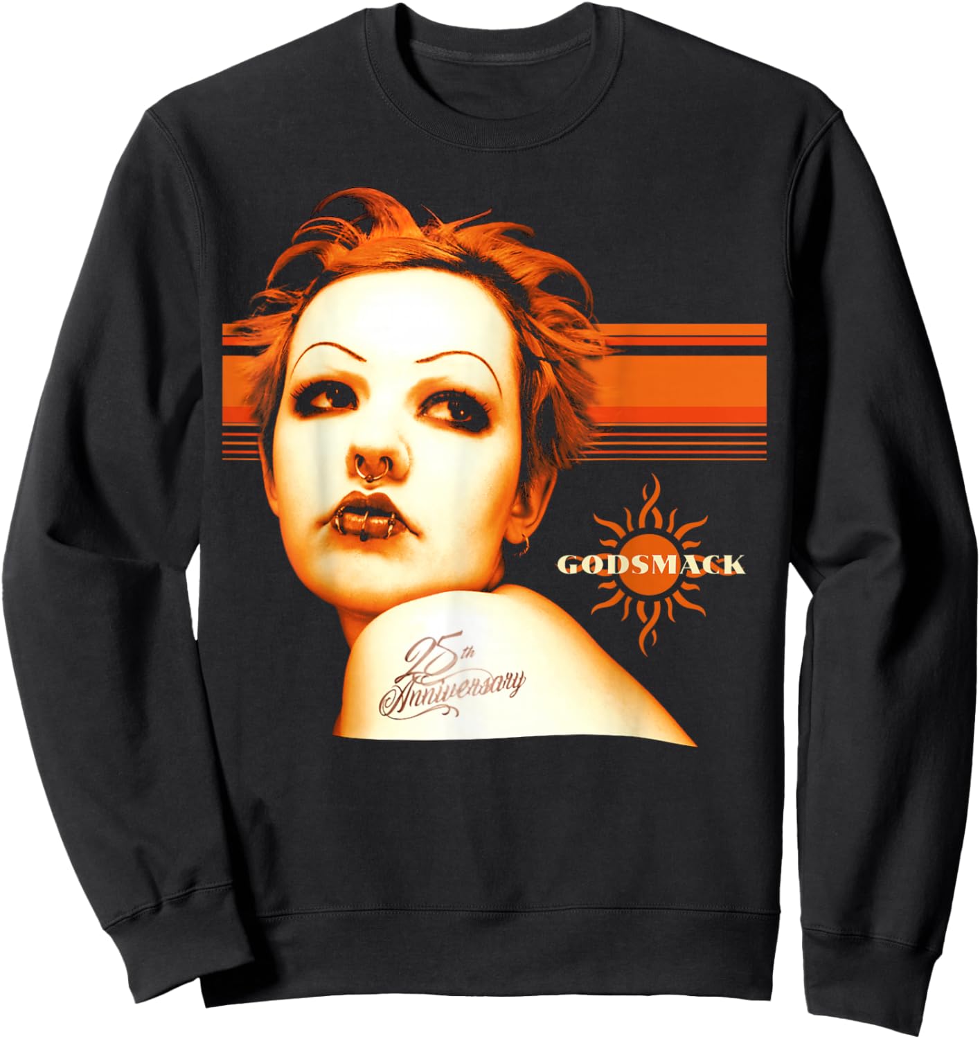 Godsmack – Self Titled 25th Anniversary Sweatshirt - Sweatshirt | Black