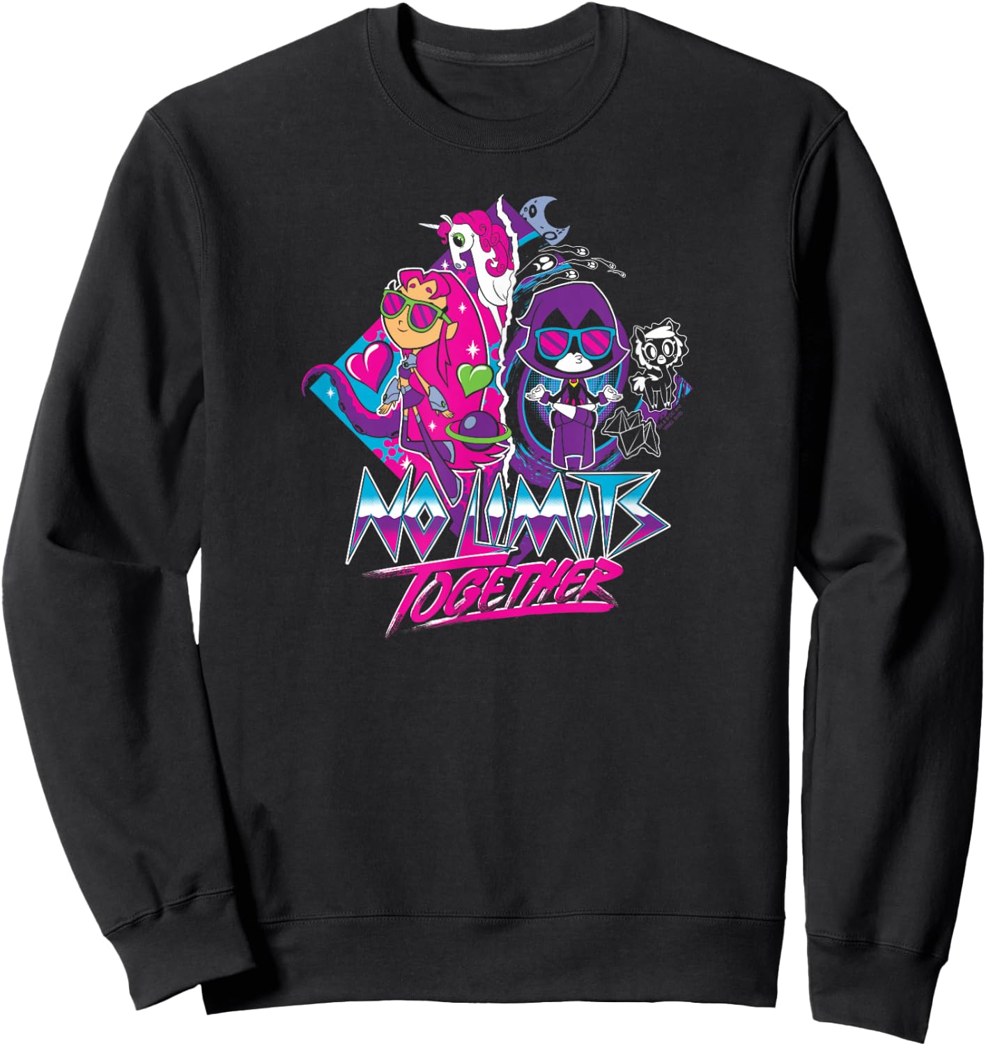 Teen Titans Go! to The Movies No Limits Sweatshirt - Sweatshirt | Black