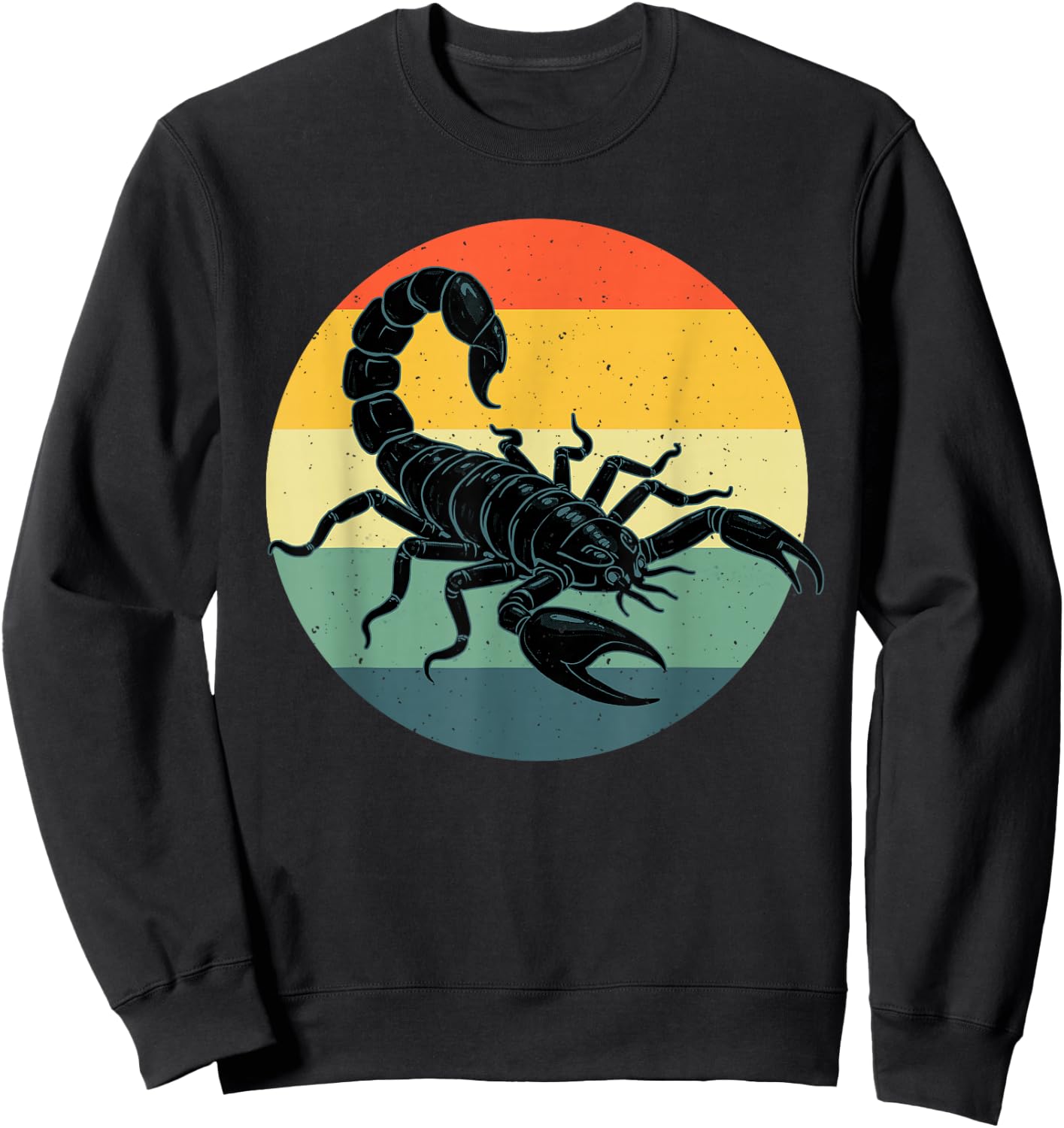 Funny Scorpion Design Women Scorpio Lover Scorpion Sweatshirt - Sweatshirt | Black