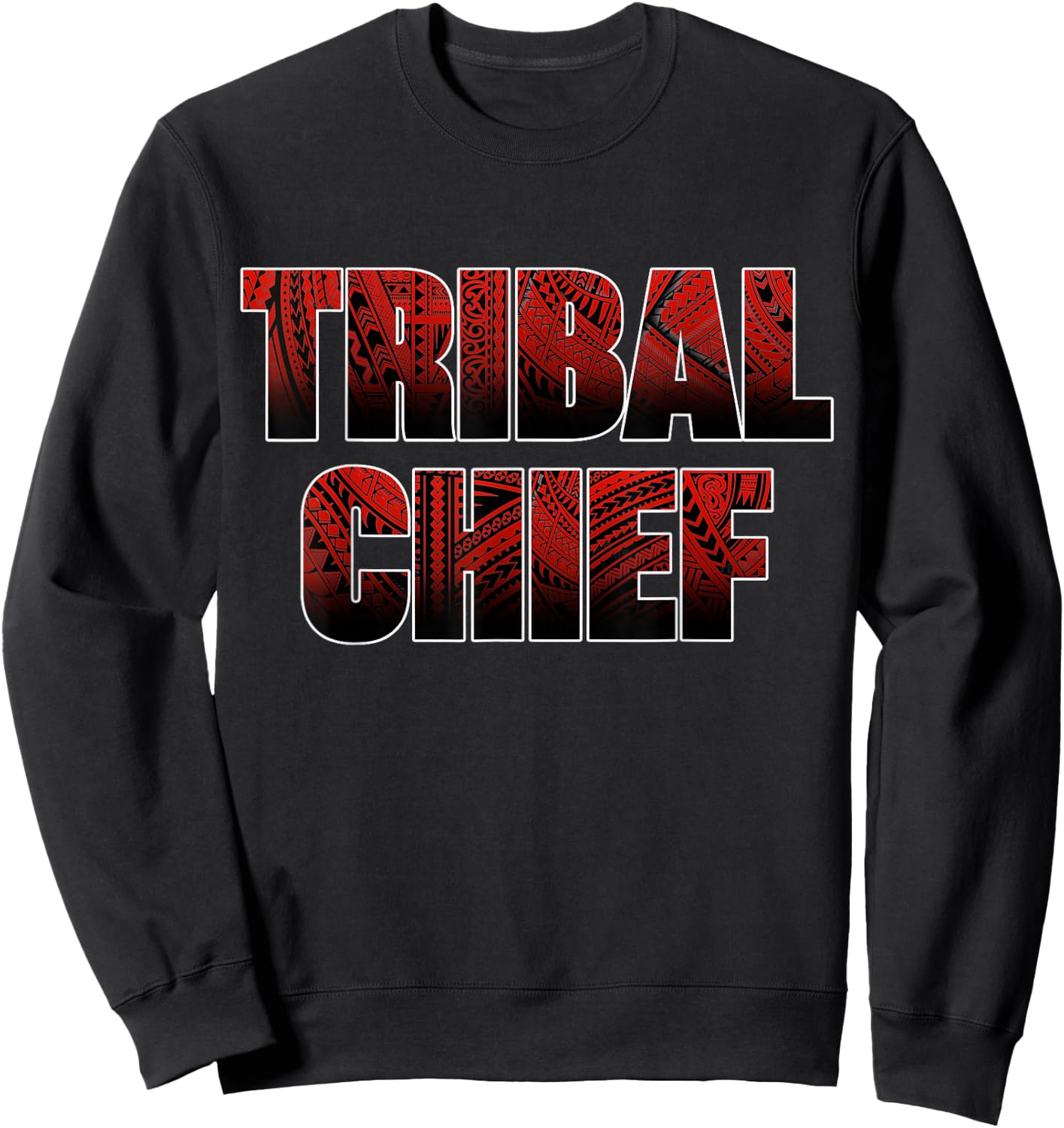 Tribal Chief Roman Funny Wrestling Sweatshirt - Sweatshirt | Black