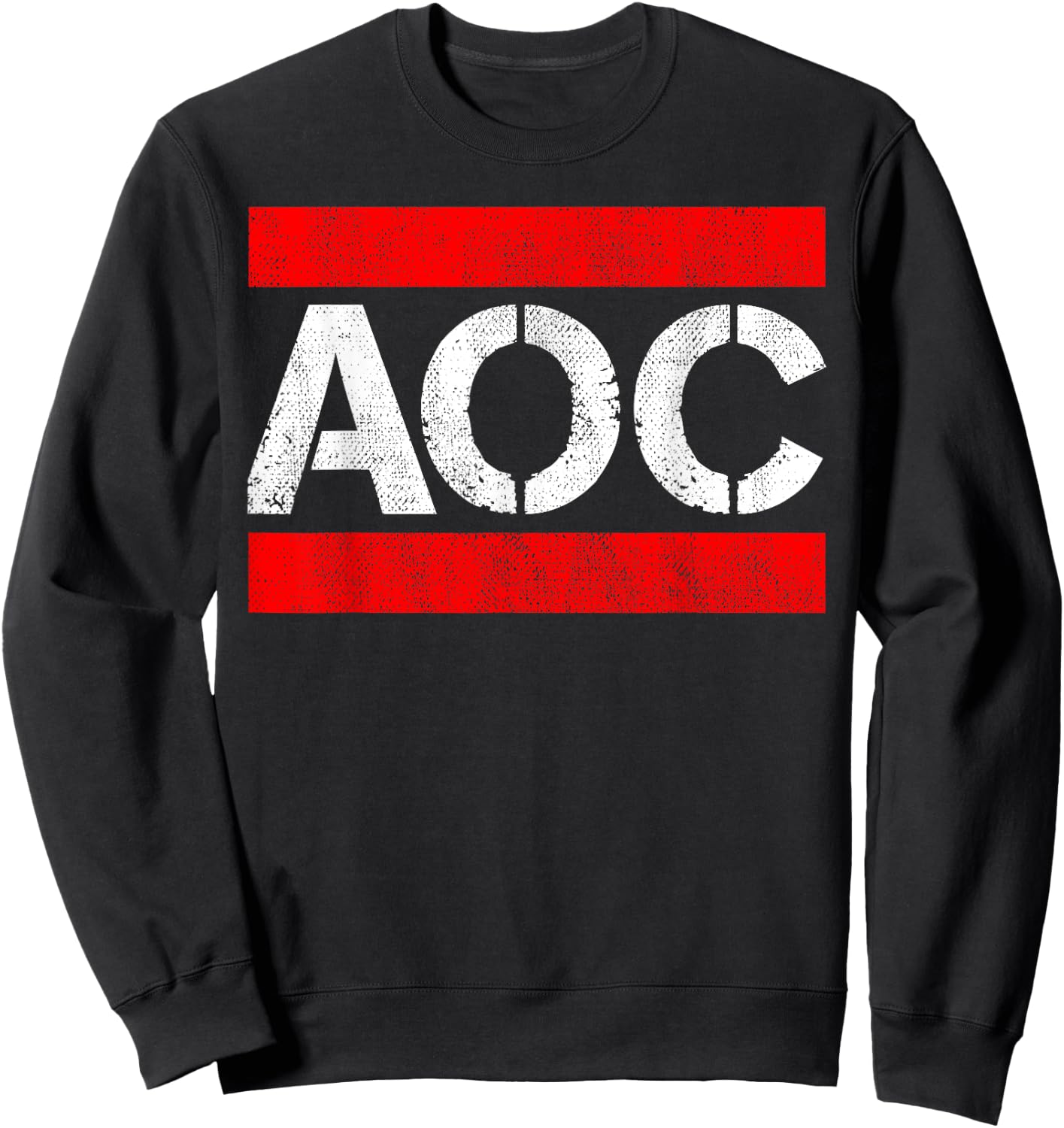 AOC Ocasio-Cortez Democratic Socialist Bronx NY Fun Sweatshirt - Sweatshirt | Black