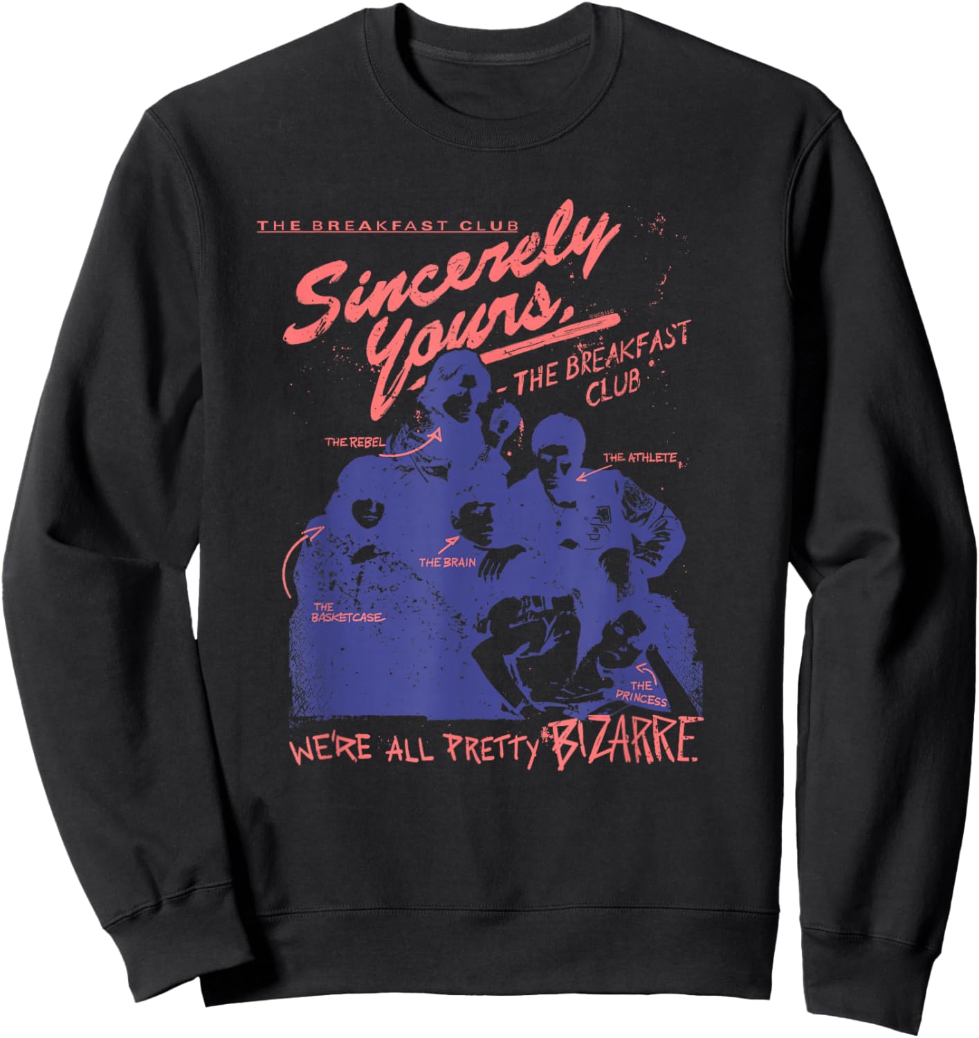 The Breakfast Club Pretty Bizarre Sweatshirt - Sweatshirt | Black