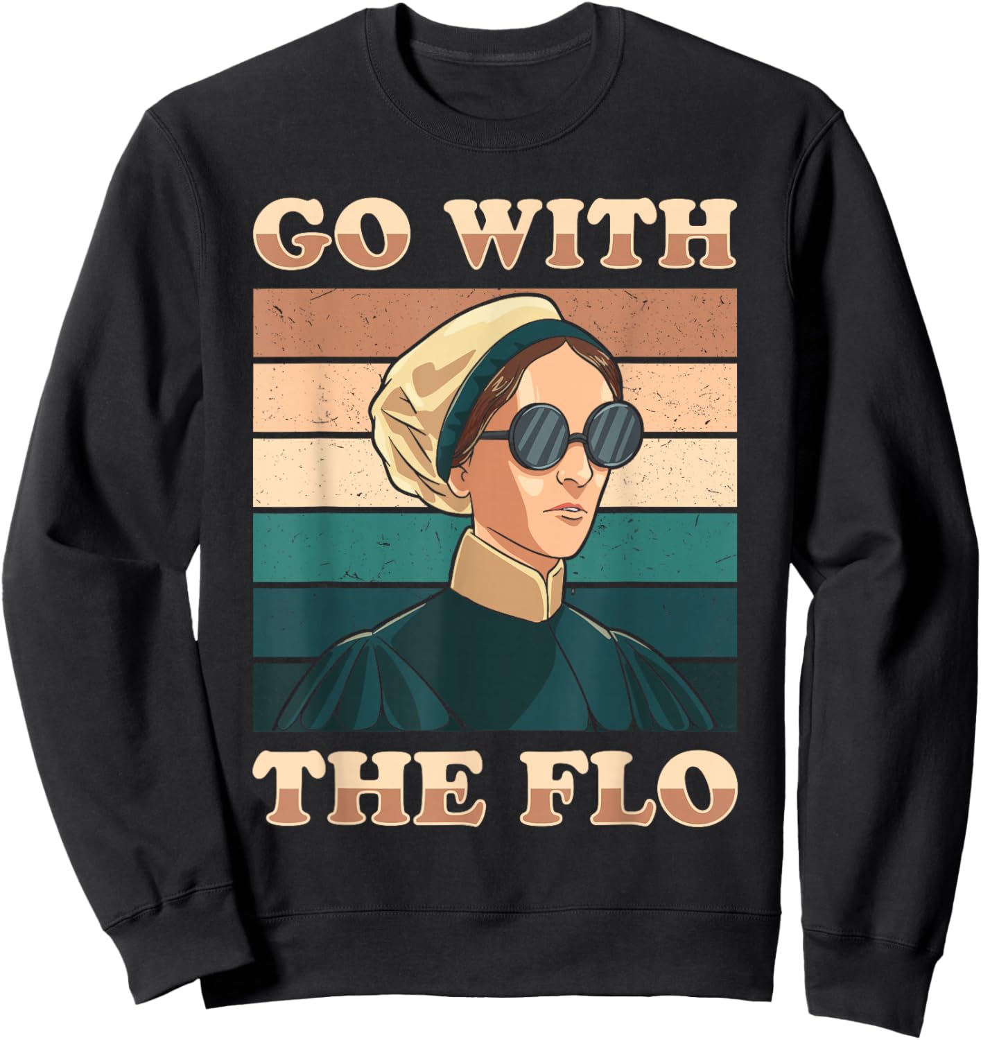 Nurse Florence Nightingale Medical Nursing Medicine Reformer Sweatshirt - Sweatshirt | Black