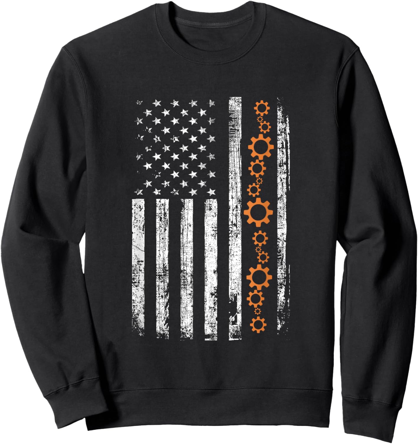 Mechanical engineering vintage engineers mechanical Sweatshirt - Sweatshirt | Black