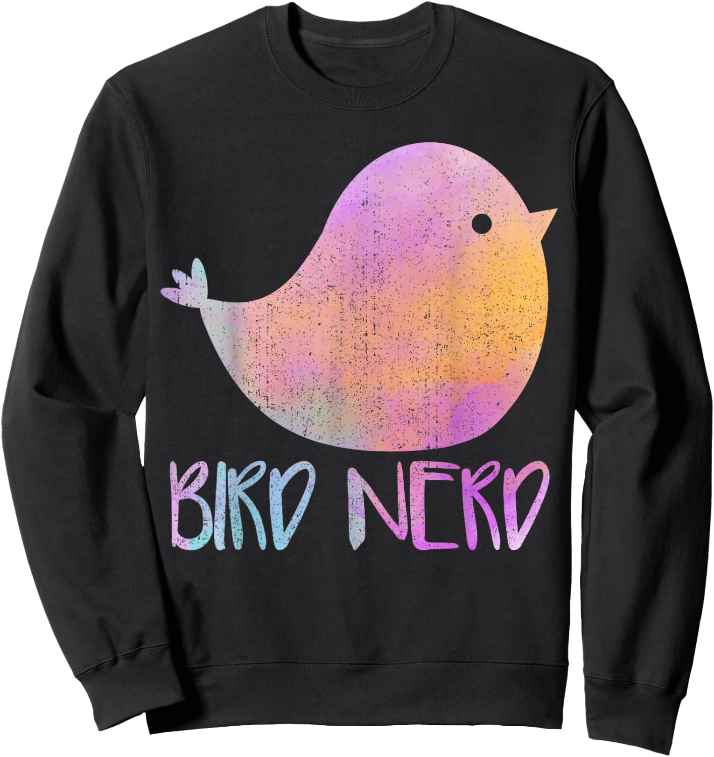 Avid Birder Birdwatching - Twitcher Birding Bird Nerd Sweatshirt - Sweatshirt | Black