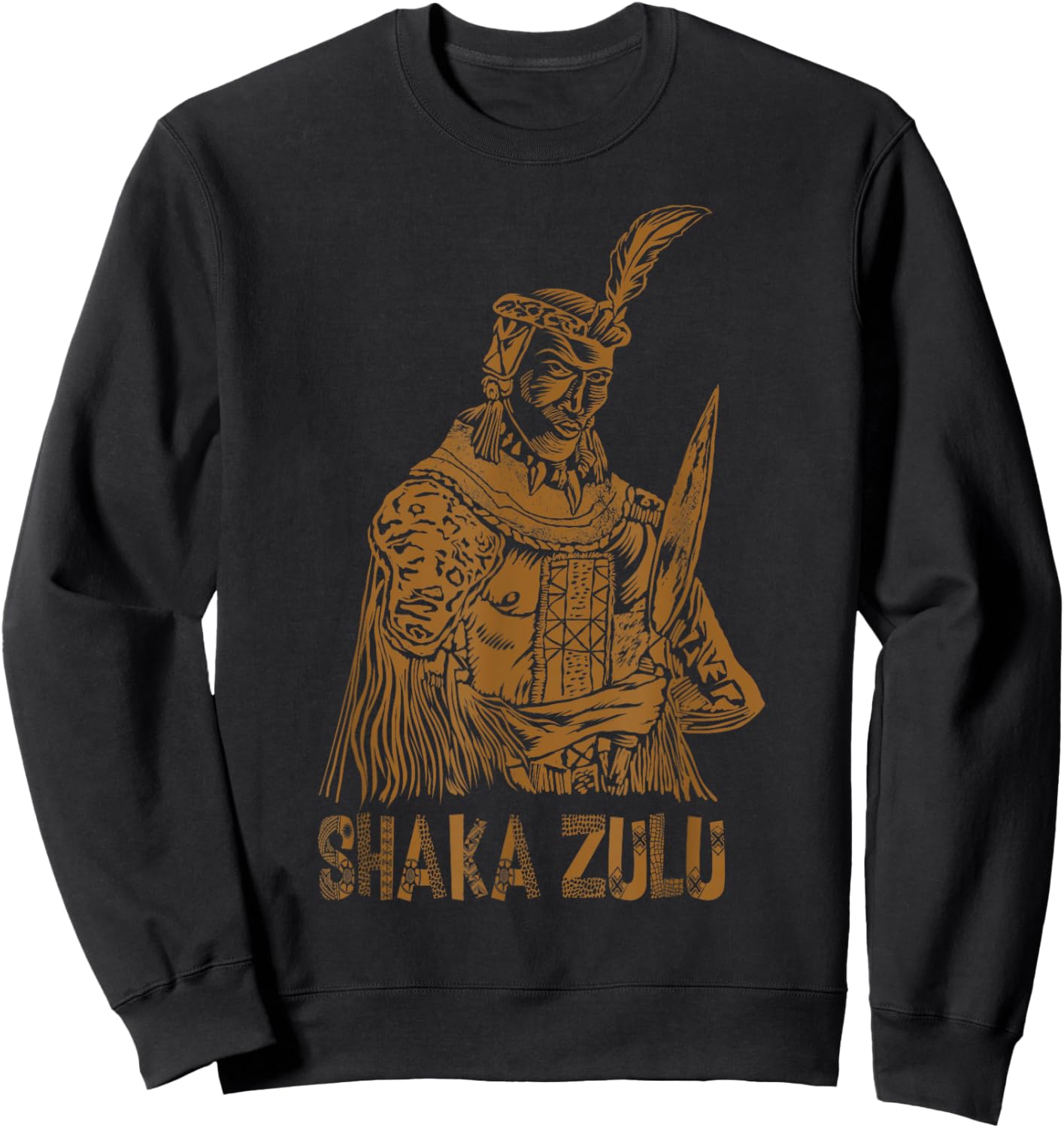 Cool Shaka Zulu African King Pride Funny Gift Women Sweatshirt - Sweatshirt | Black