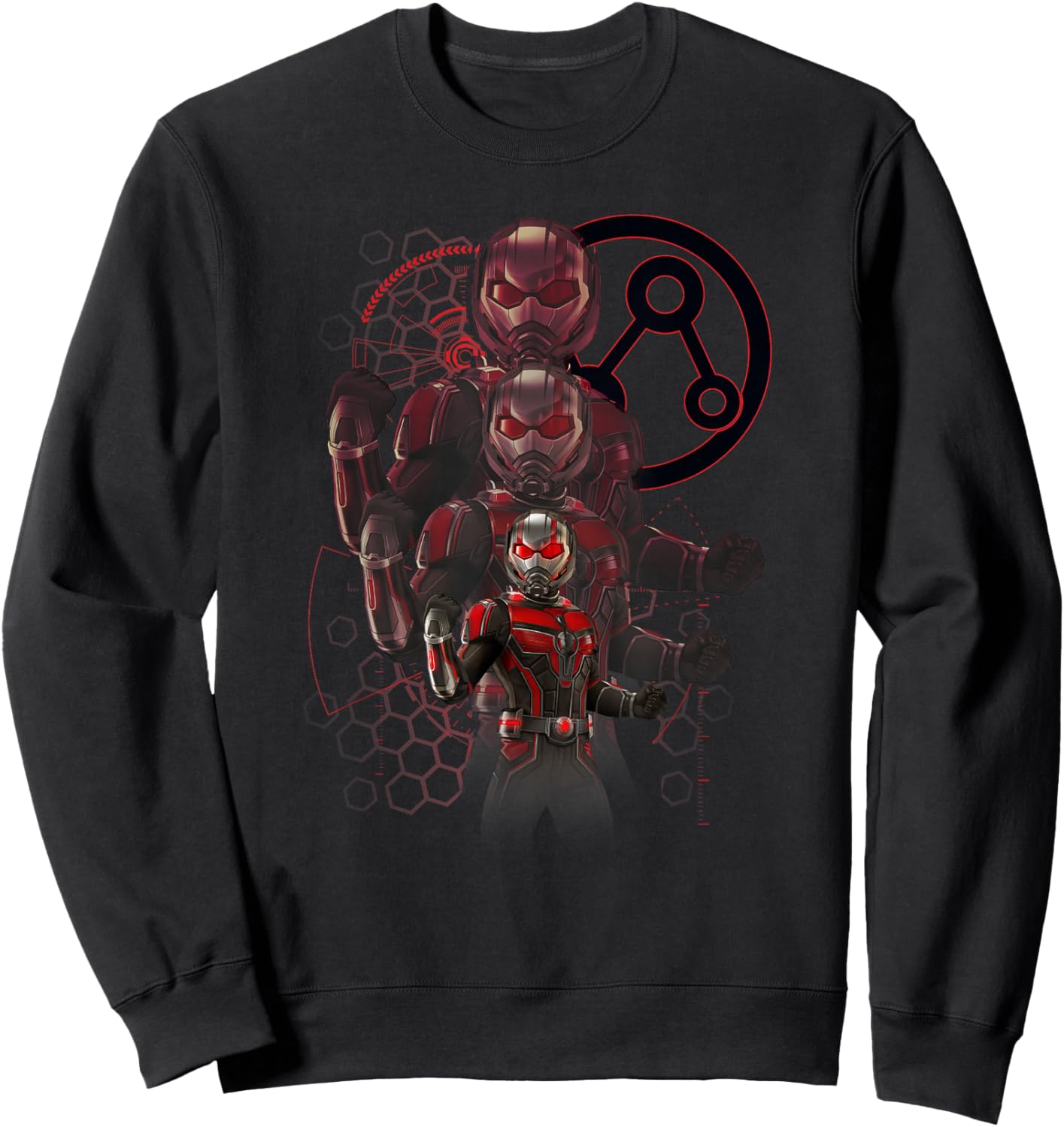 Marvel Ant-Man and The Wasp: Quantumania Ant-Man Growing Sweatshirt - Sweatshirt | Black