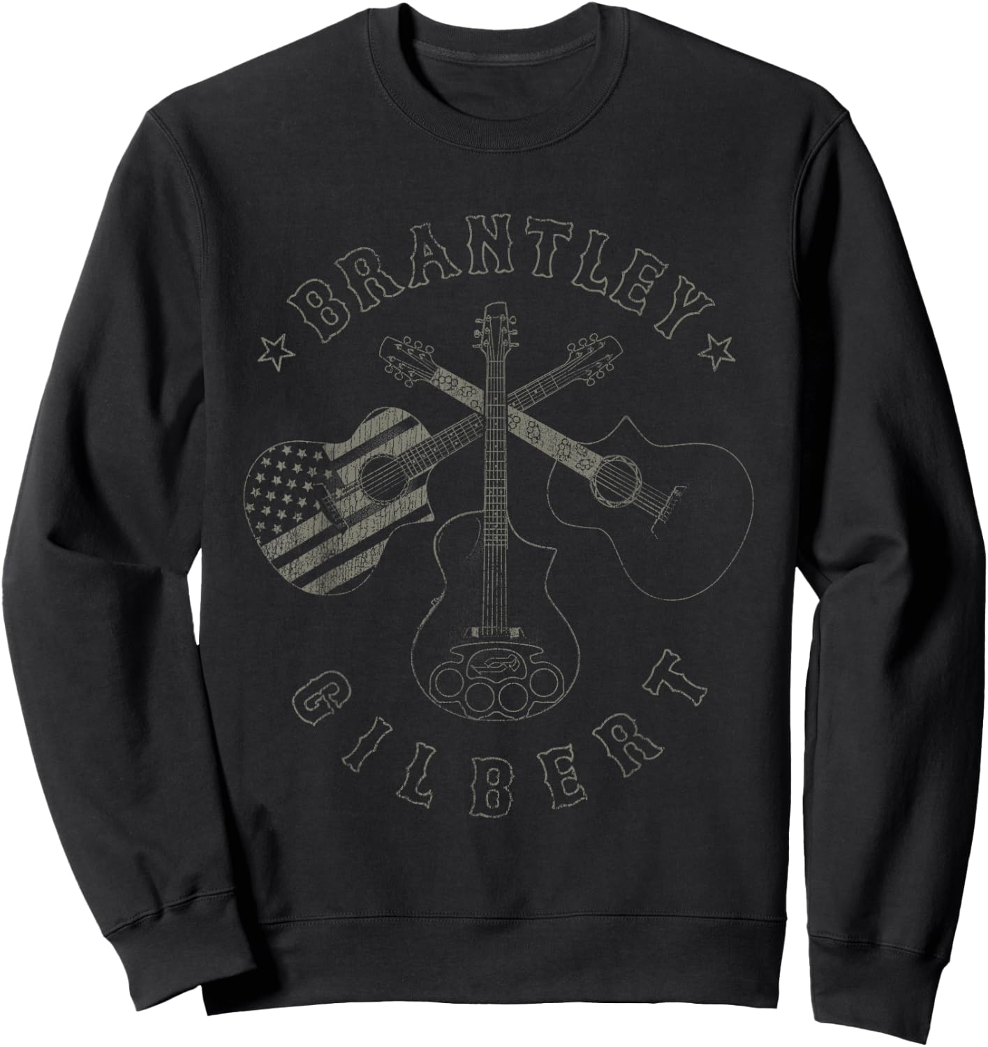 Brantley Gilbert - Guitar Sweatshirt - Sweatshirt | Black