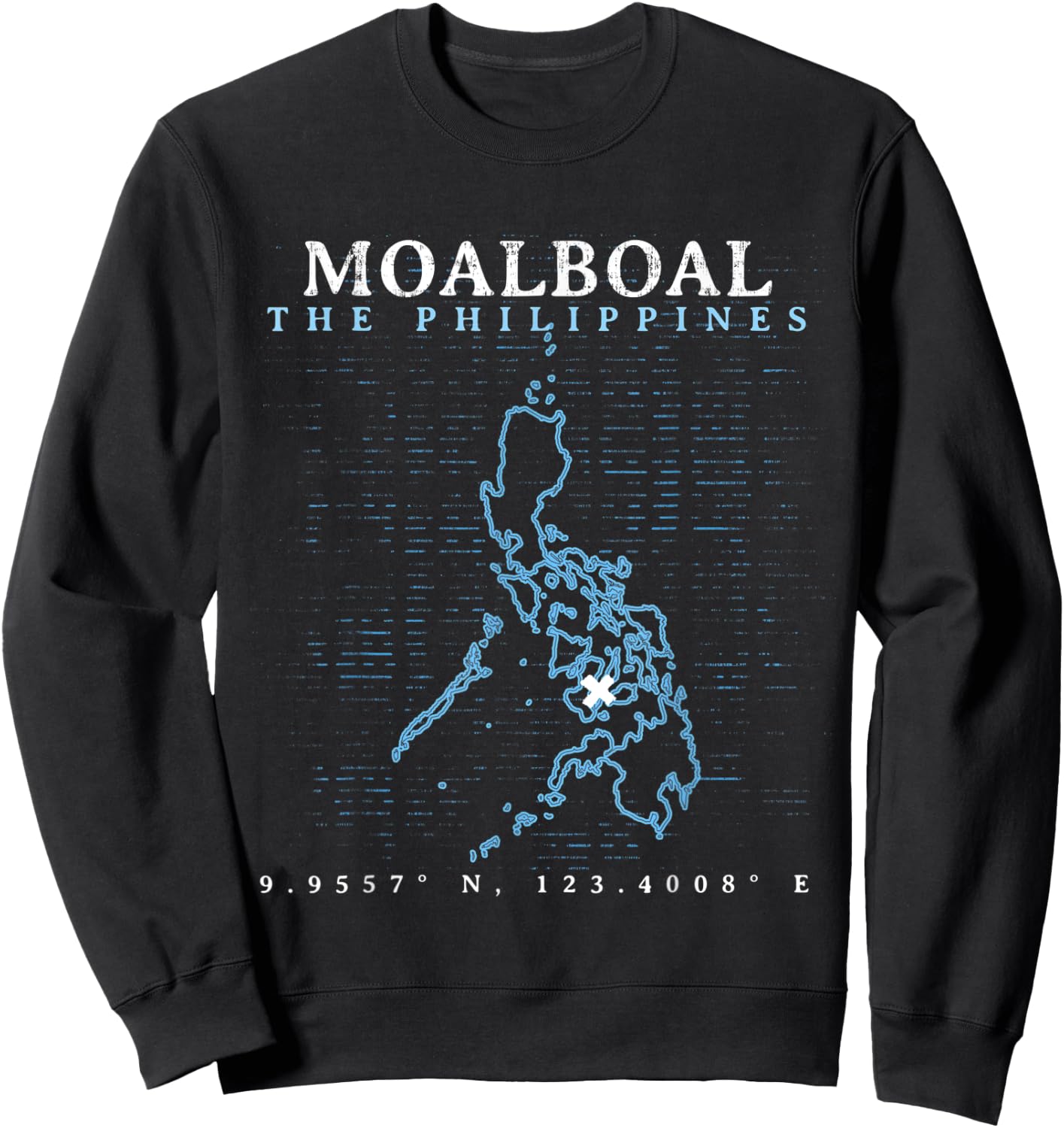 The Philippines Moalboal Sweatshirt - Sweatshirt | Black