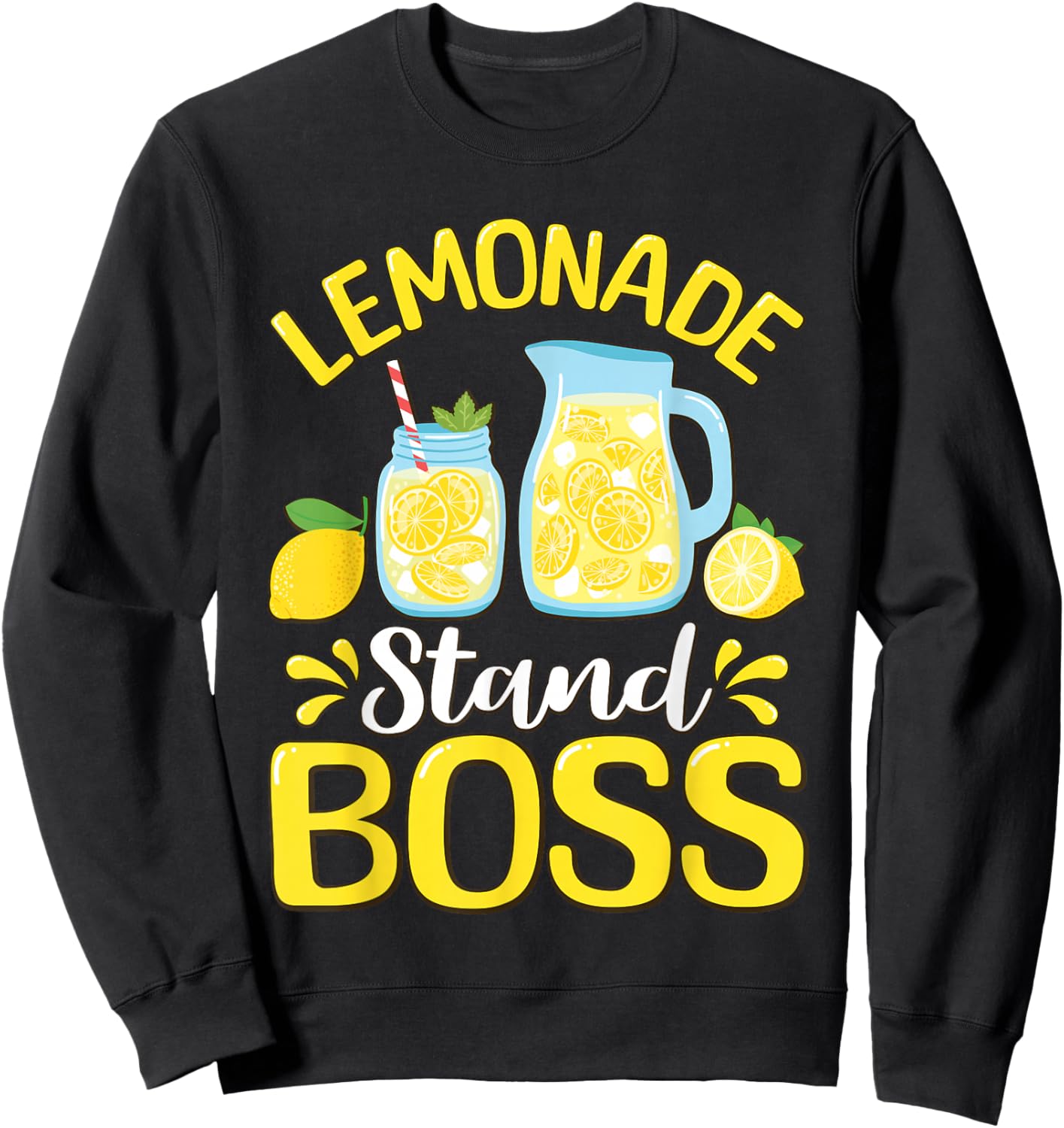 Lemonade Stand Boss Sweatshirt - Sweatshirt | Black