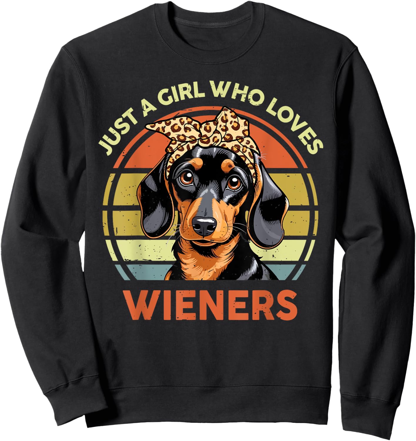 Wiener Dog Mom Sweatshirt - Sweatshirt | Black