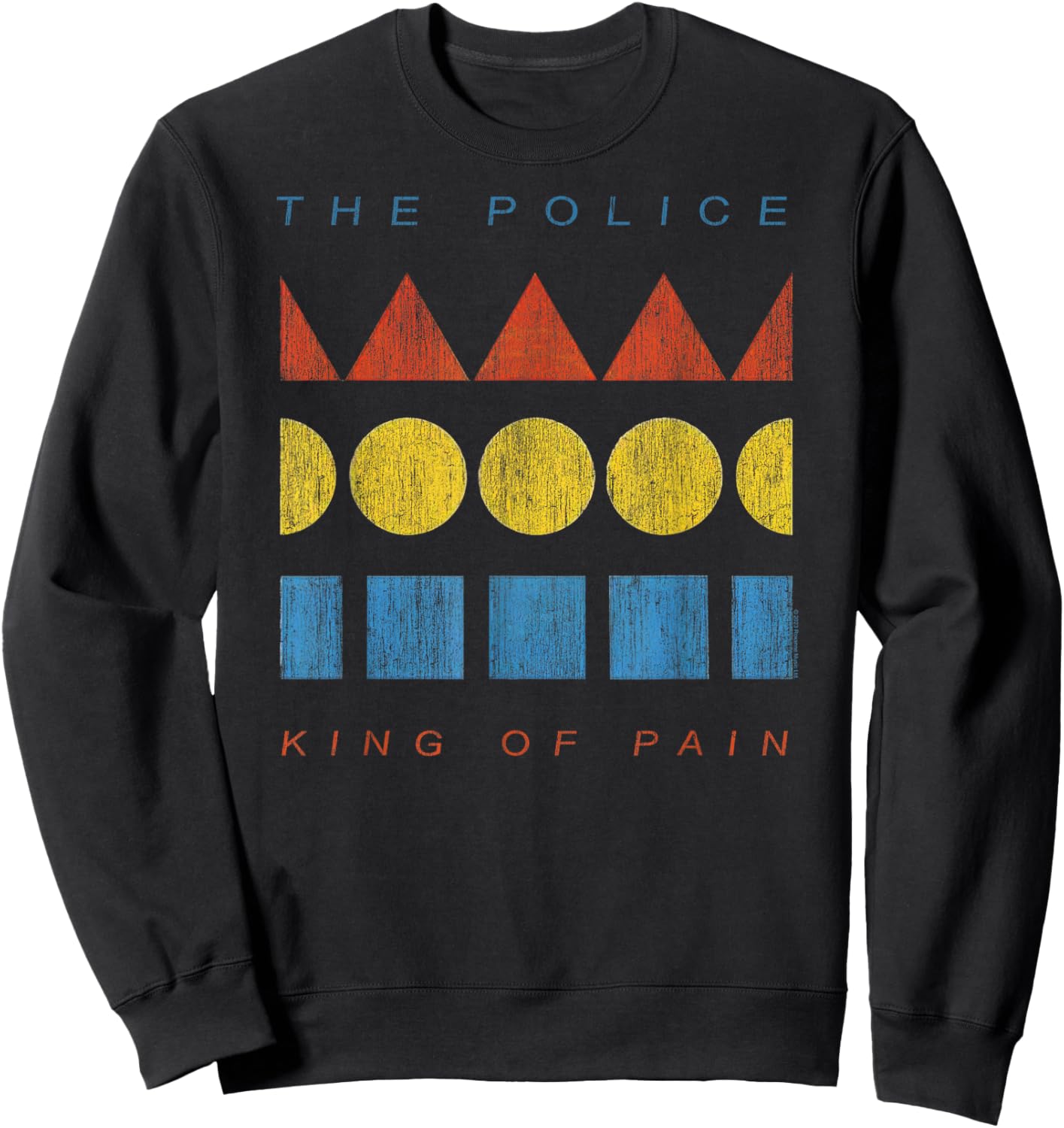 The Police King of Pain Rock Music Band Sweatshirt - Sweatshirt | Black