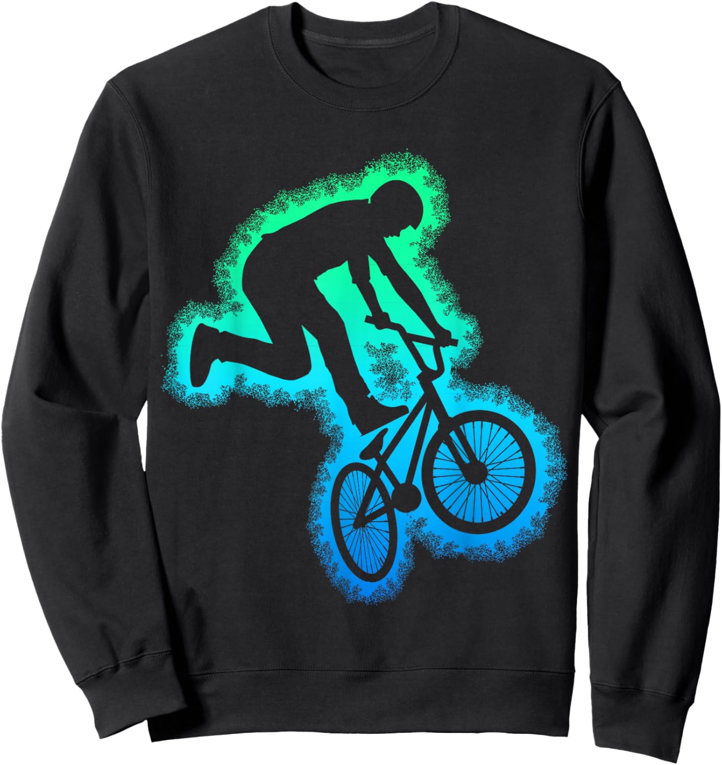 BMX Bike Boys Children Sweatshirt - Sweatshirt | Black