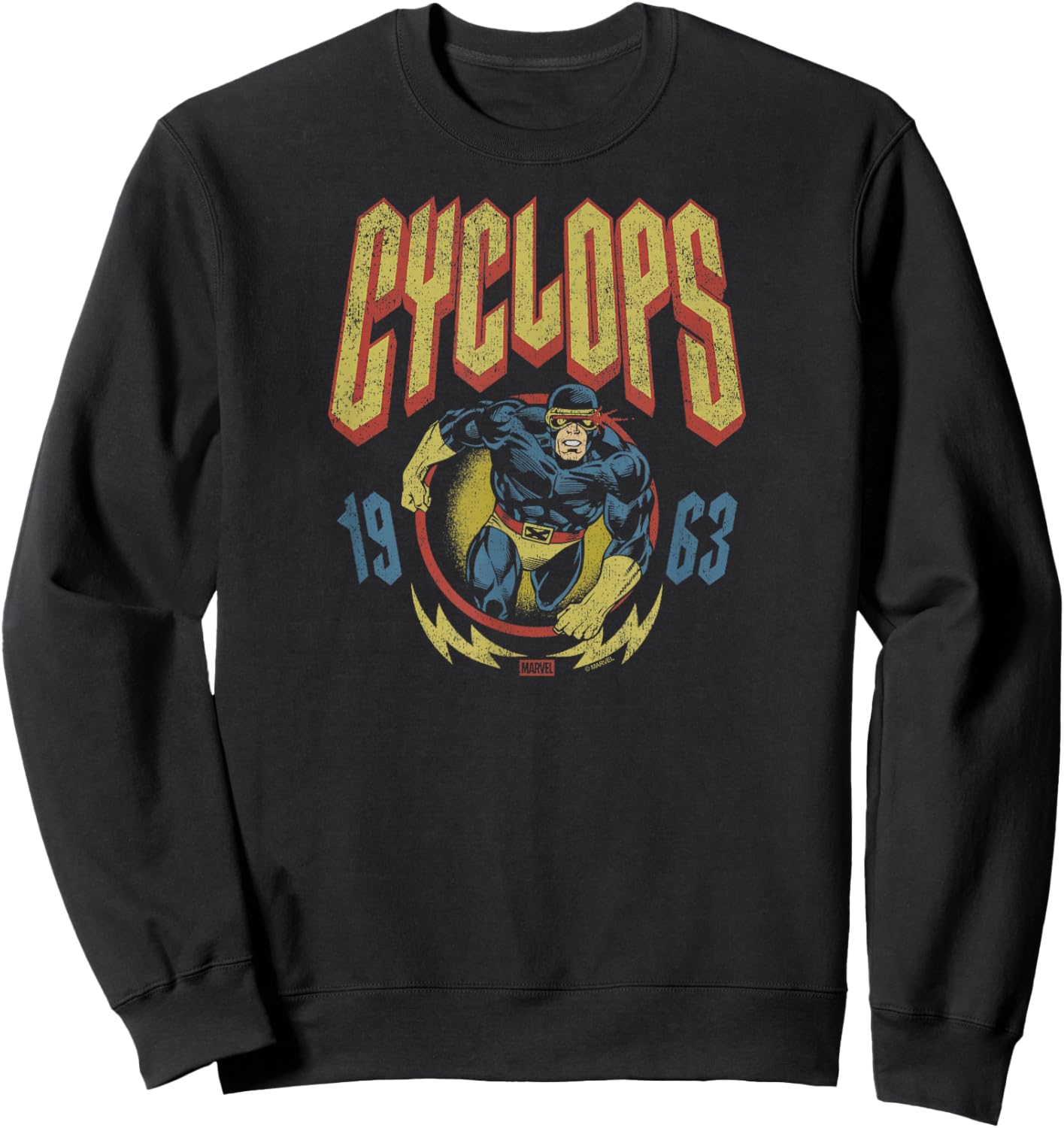 X-Men - Cyclops Metal Inspired Sweatshirt - Sweatshirt | Black
