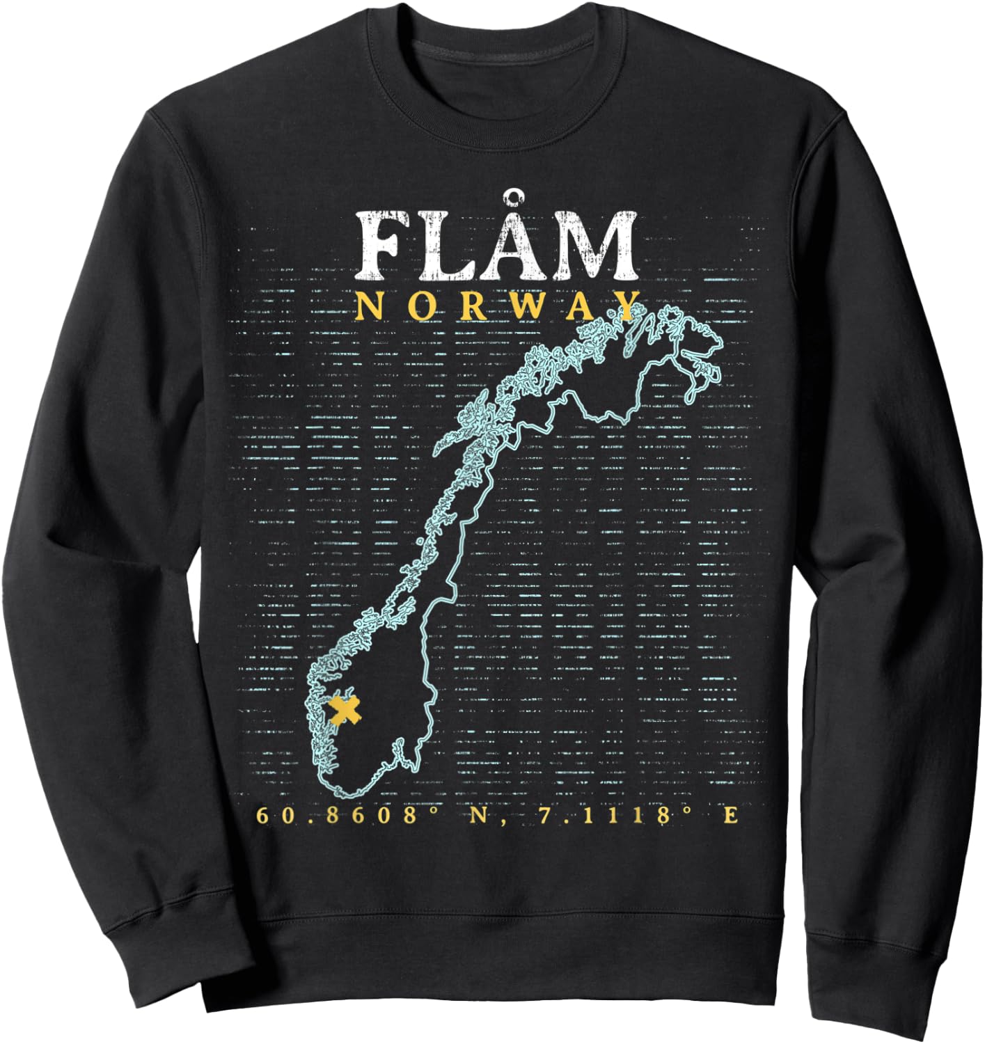Norway Flåm Sweatshirt - Sweatshirt | Black