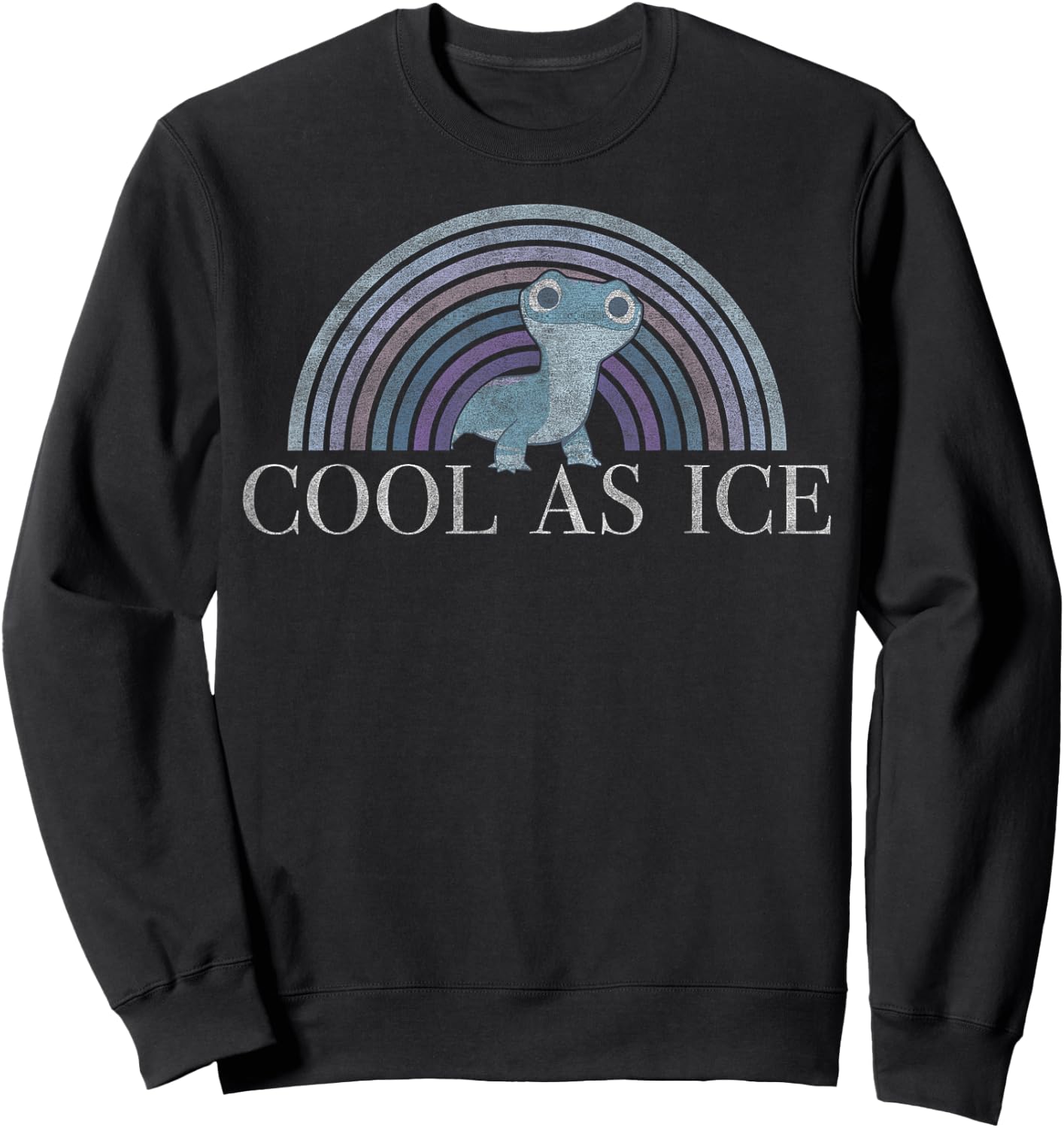 Disney Frozen 2 Bruni The Salamander Cool As Ice Sweatshirt - Sweatshirt | Black