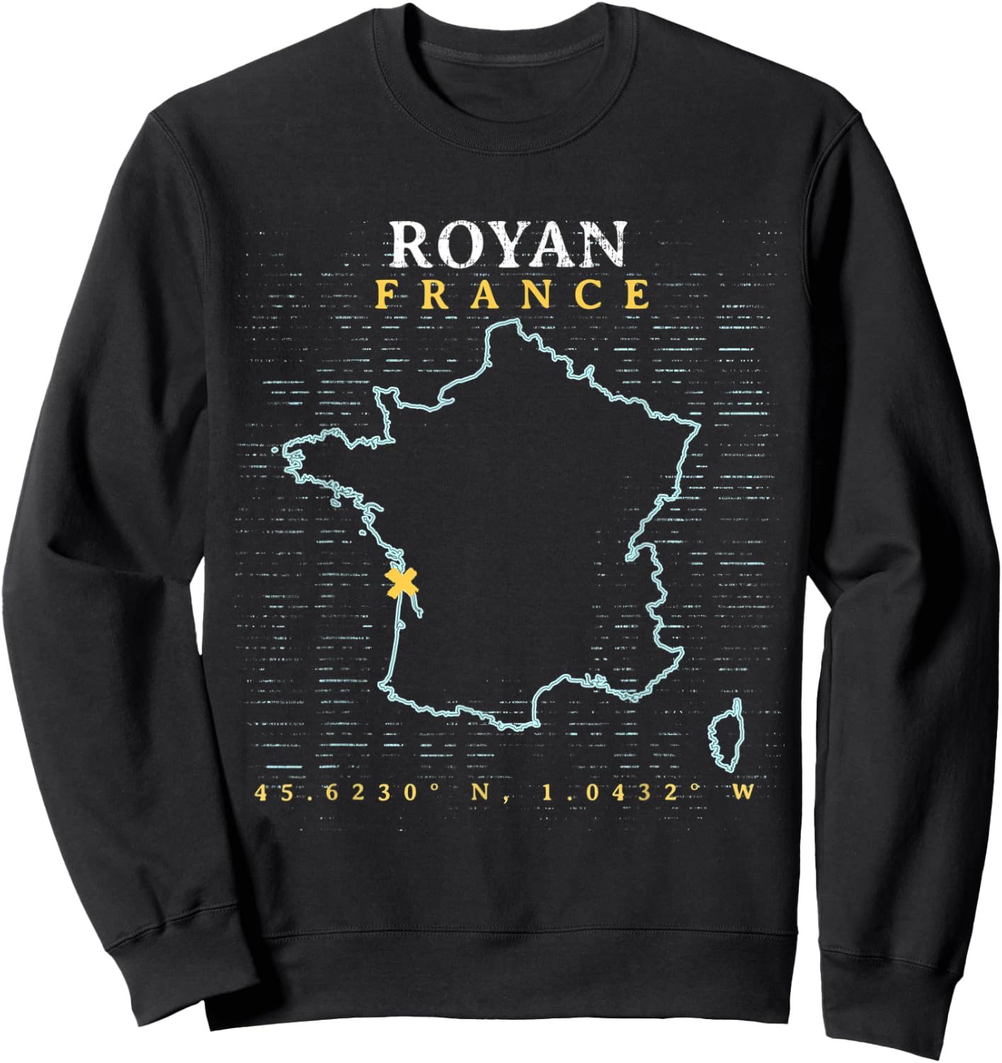 France Royan Sweatshirt - Sweatshirt | Black