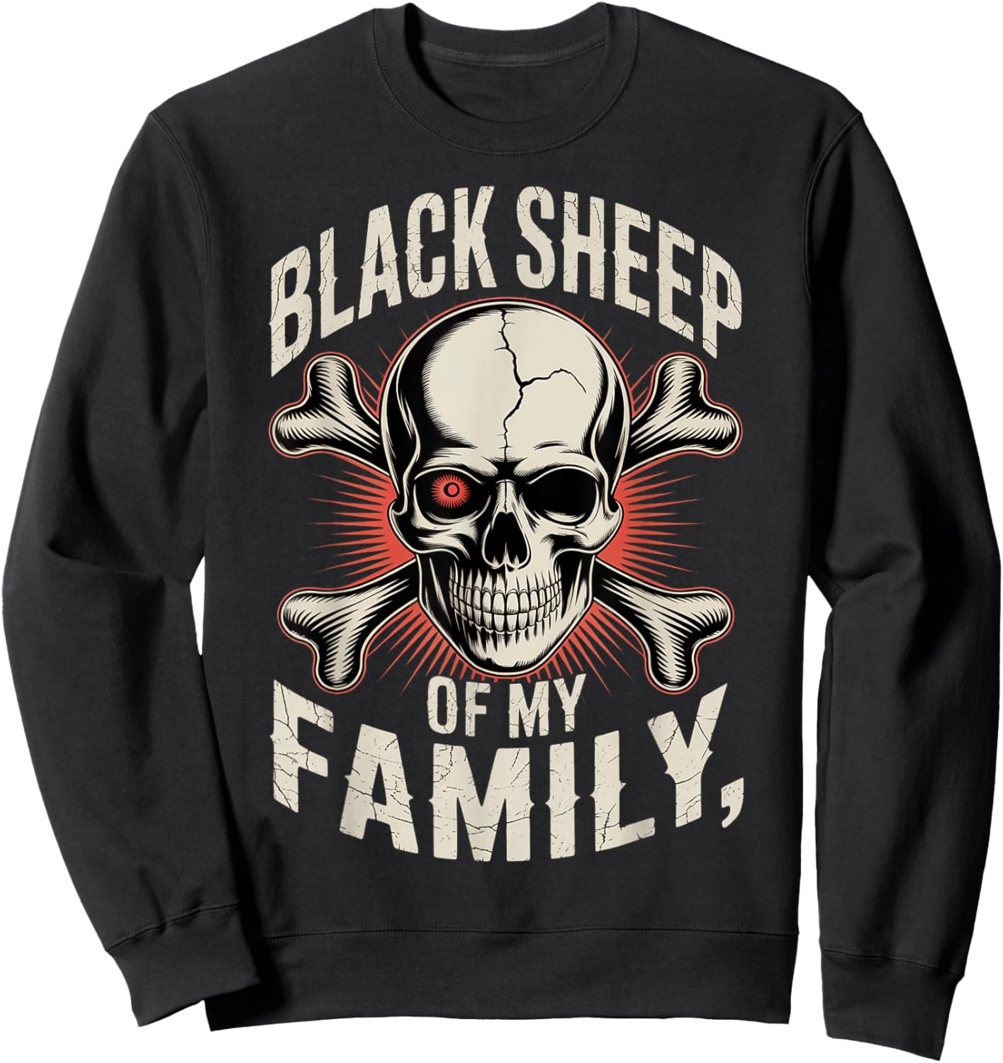 Black Sheep Of My Family Sweatshirt - Sweatshirt | Black